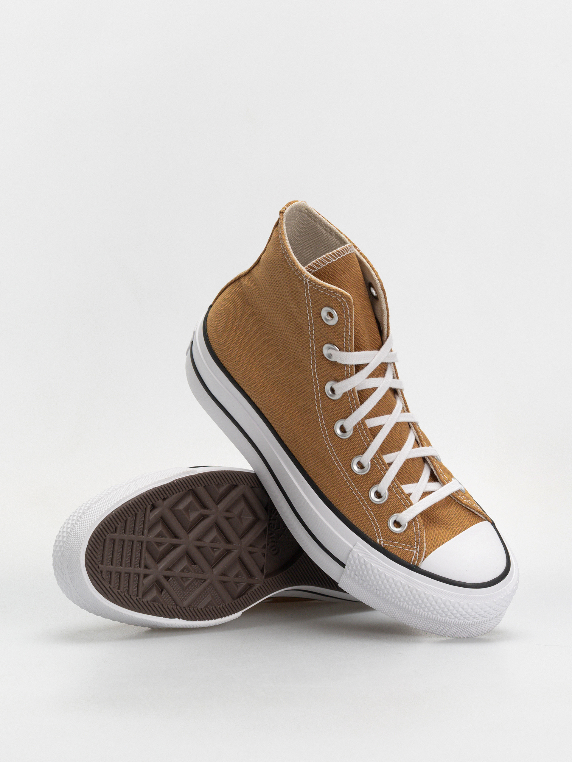 Converse Chuck Taylor All Star Lift Hi Wmn Chucks (honey stick/white/black)