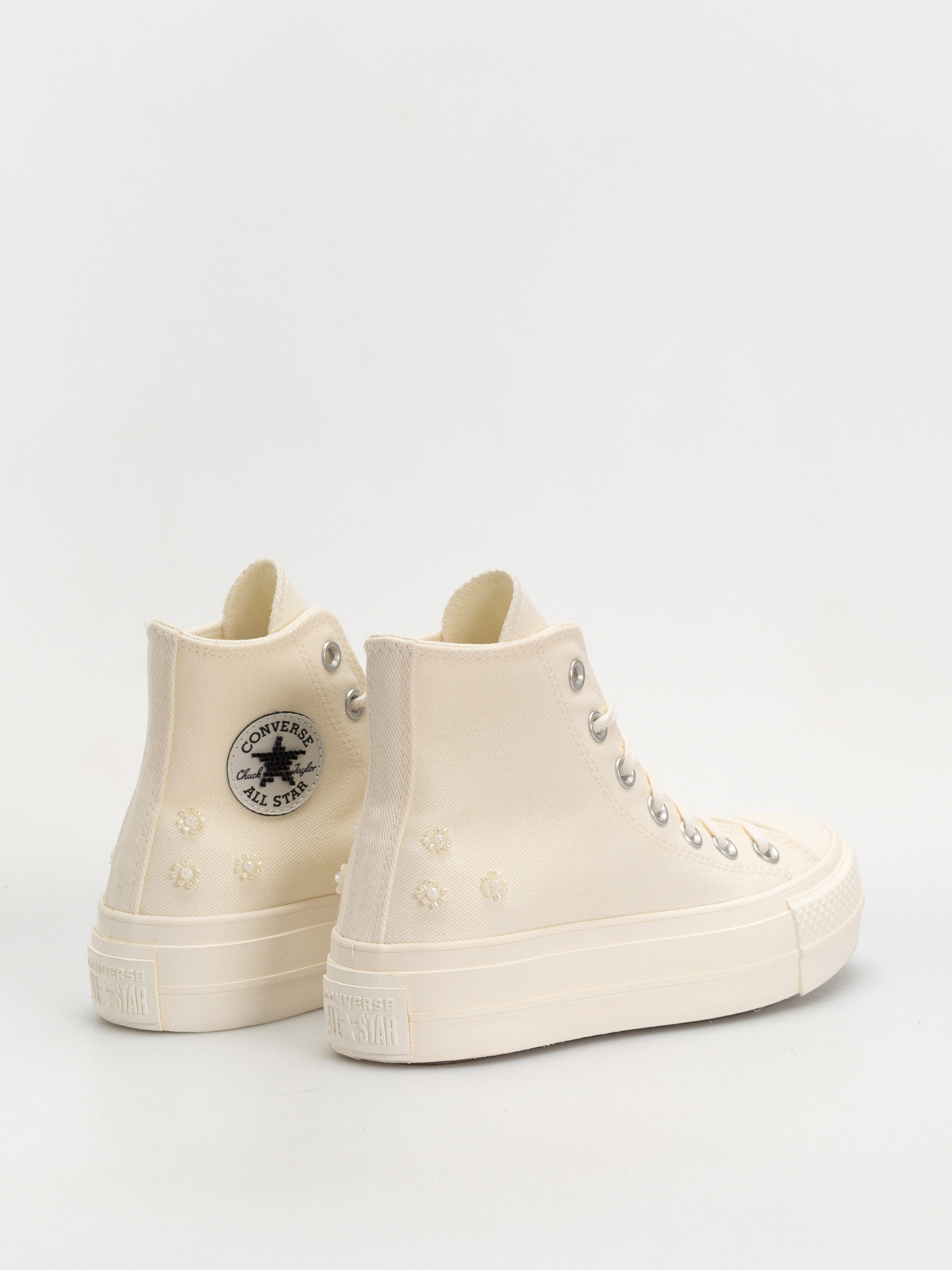 Converse Chuck Taylor All Star Lift Hi Wmn Chucks (egret/egret/black)