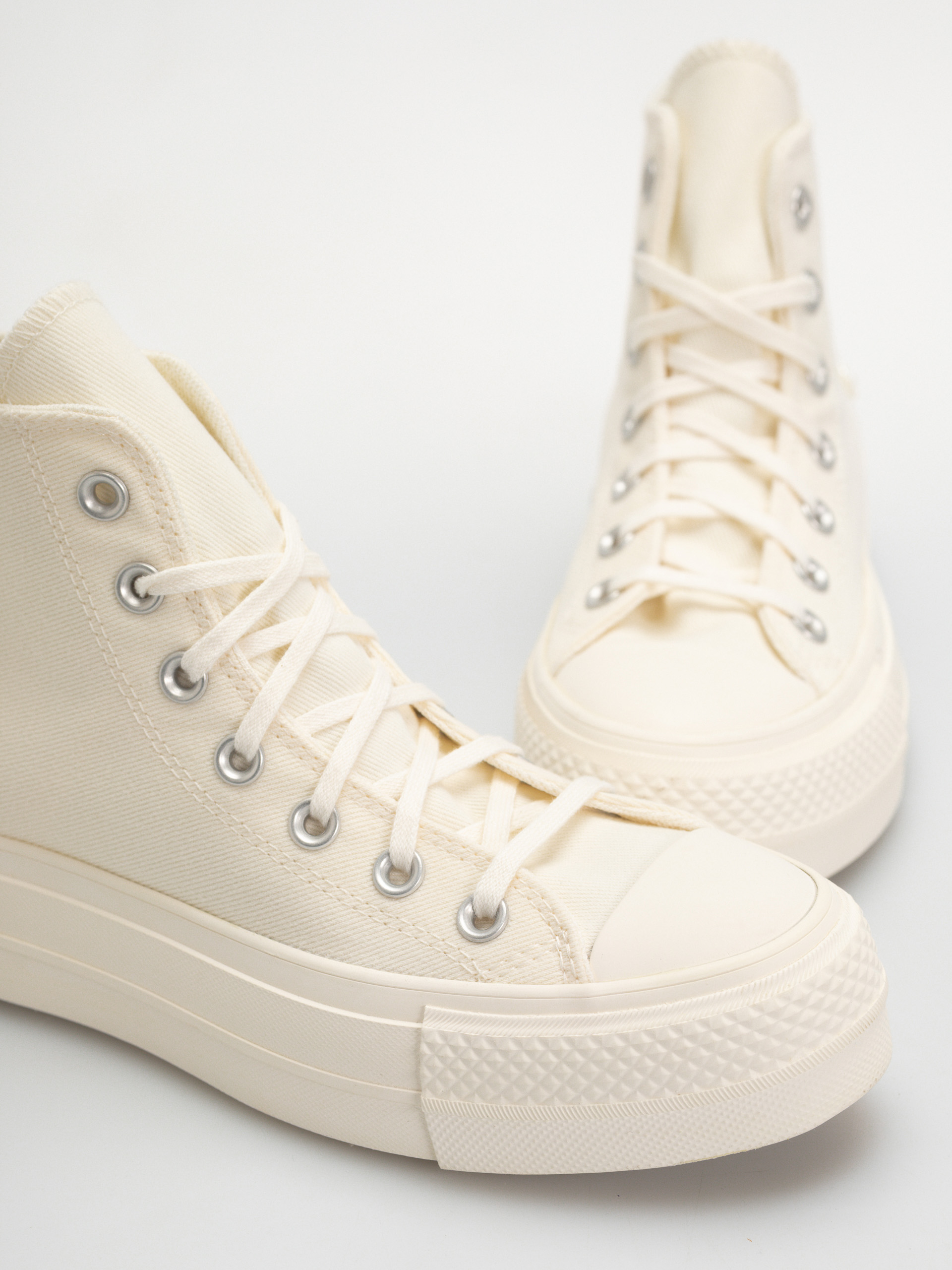Converse Chuck Taylor All Star Lift Hi Wmn Chucks (egret/egret/black)