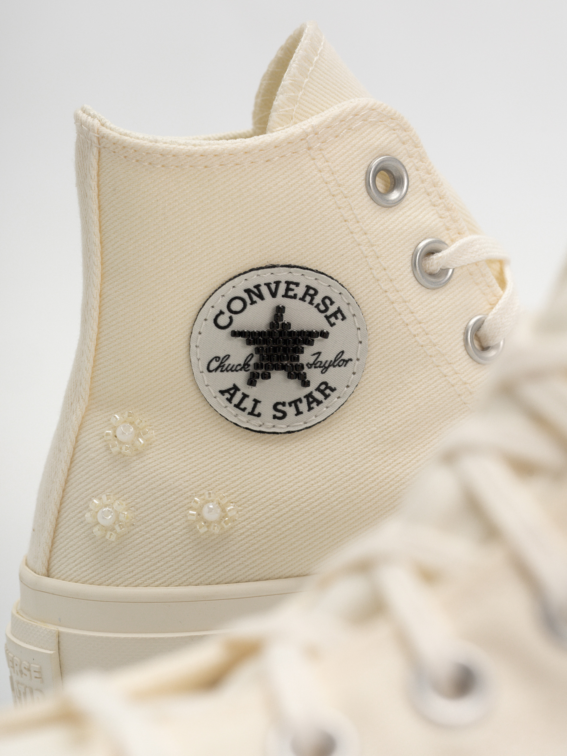 Converse Chuck Taylor All Star Lift Hi Wmn Chucks (egret/egret/black)