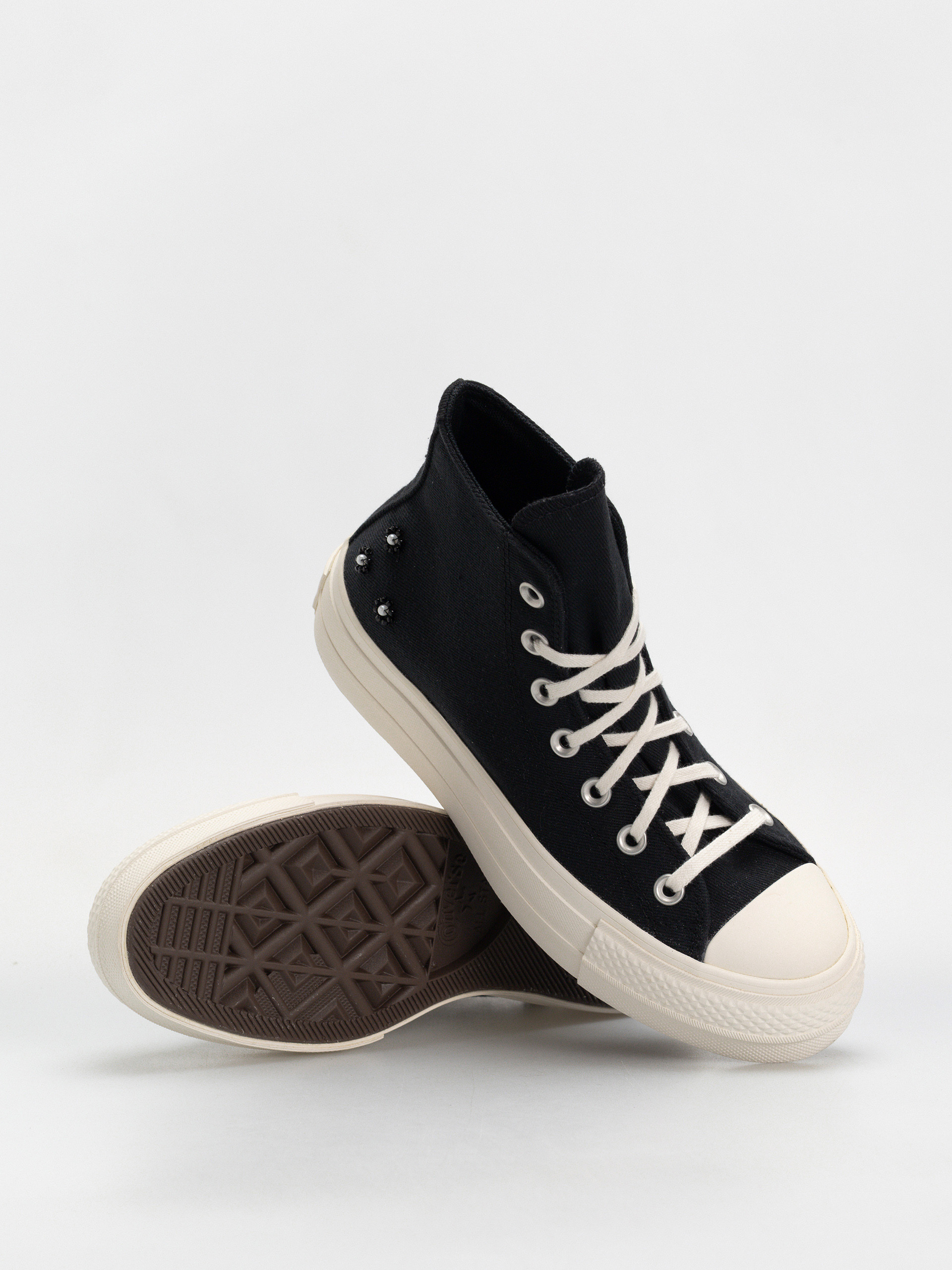 Converse Chuck Taylor All Star Lift Hi Wmn Chucks (black/black/egret)