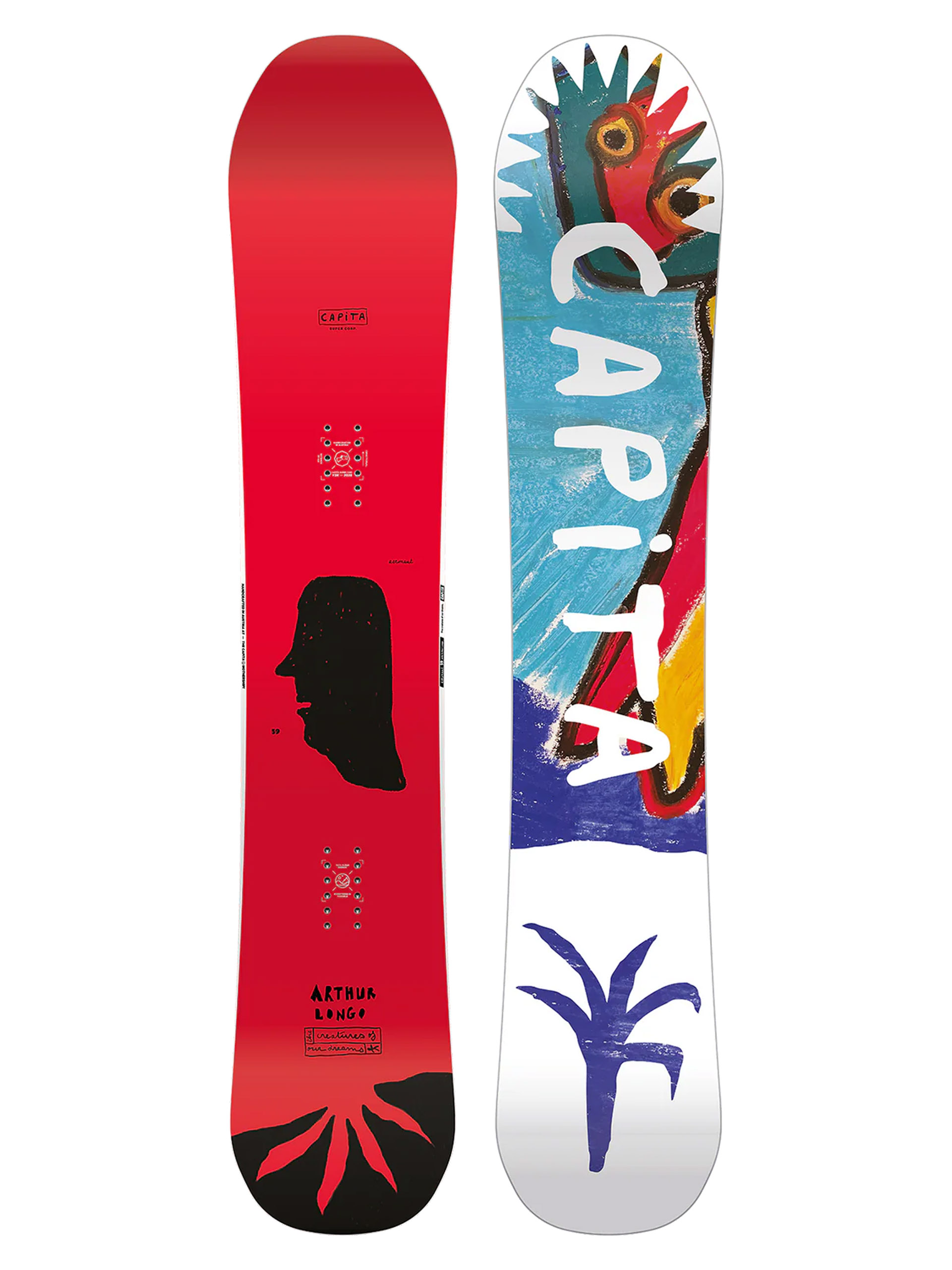 Mens Capita Snowboard Aeronaut (yellow)