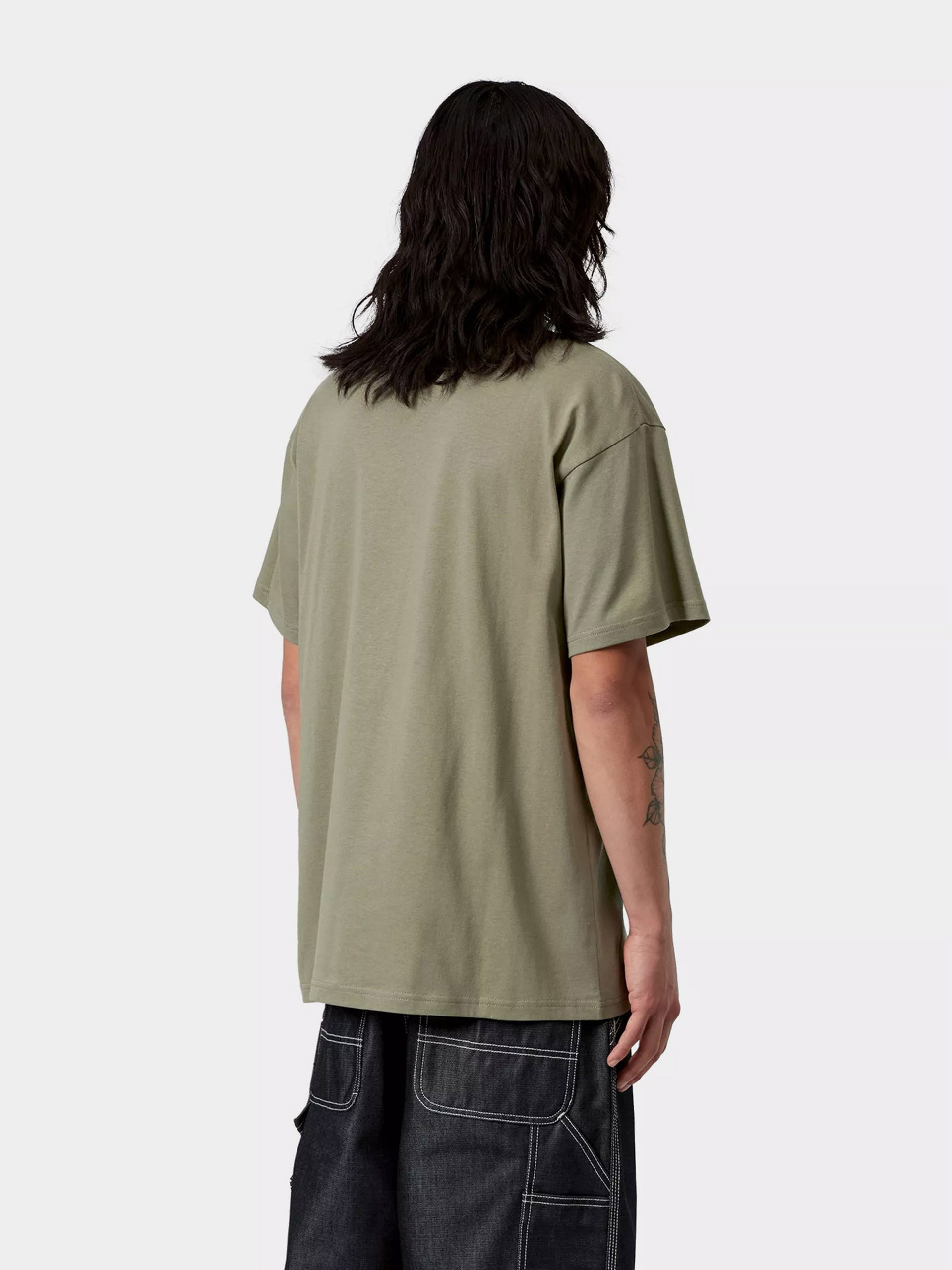 Carhartt WIP T-Shirt Barbwire C (dollar green)