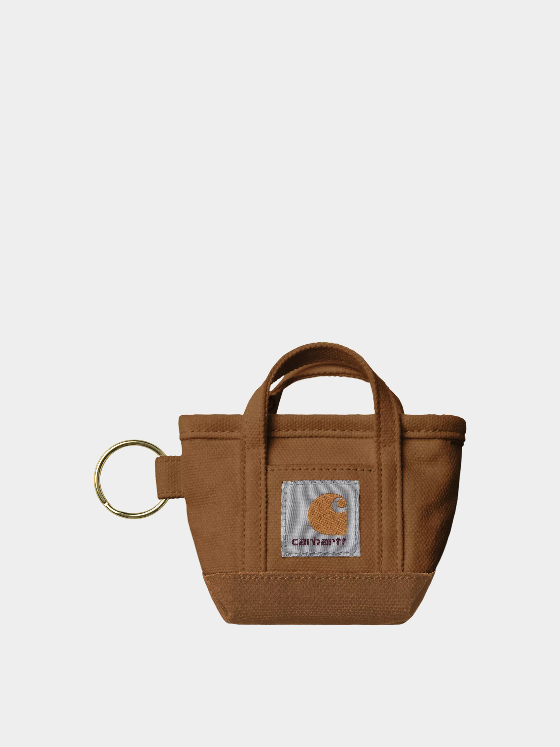 Carhartt WIP Akcesoria Mini Tote Bag Keychain (hamilton brown)