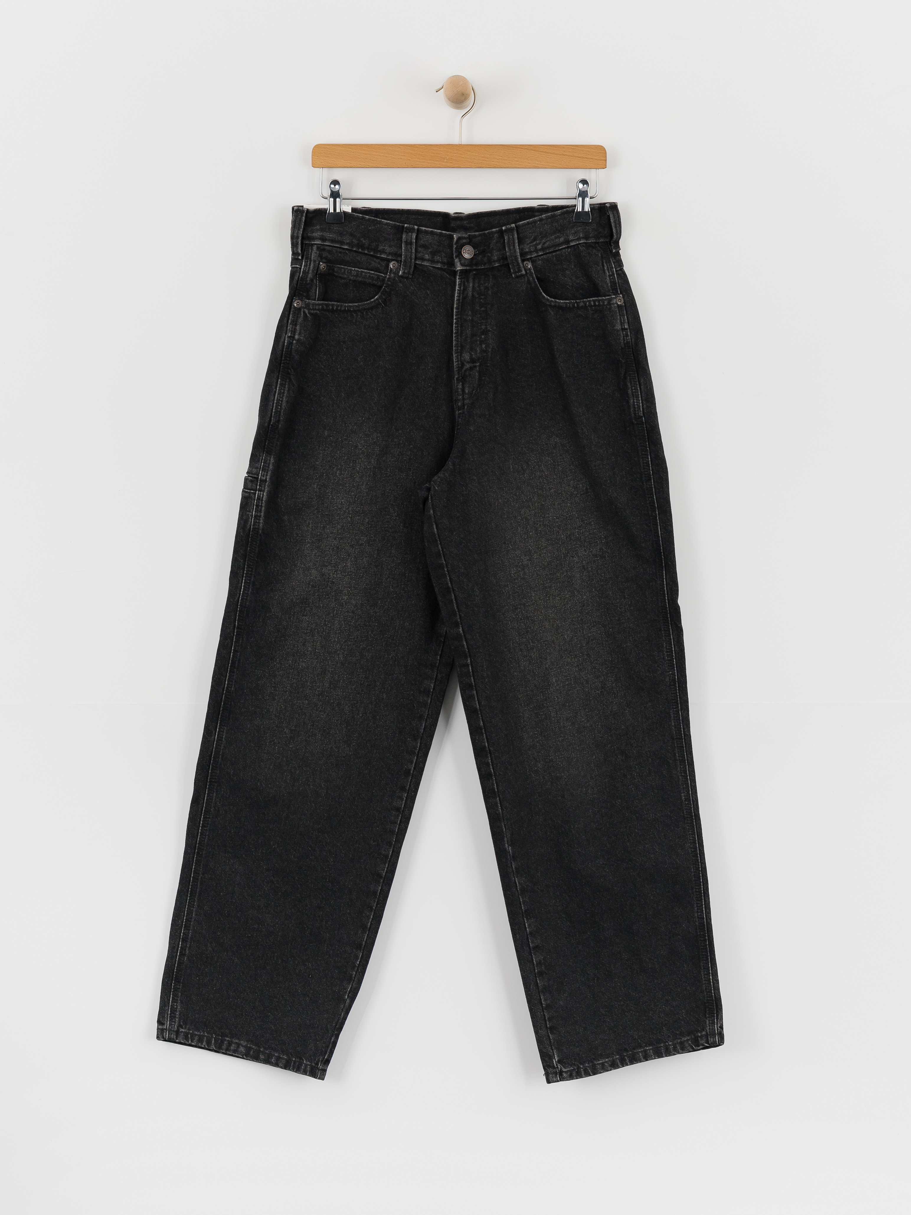 Dickies 958 Baggy Tapered Work Pants - black (black wash faded)