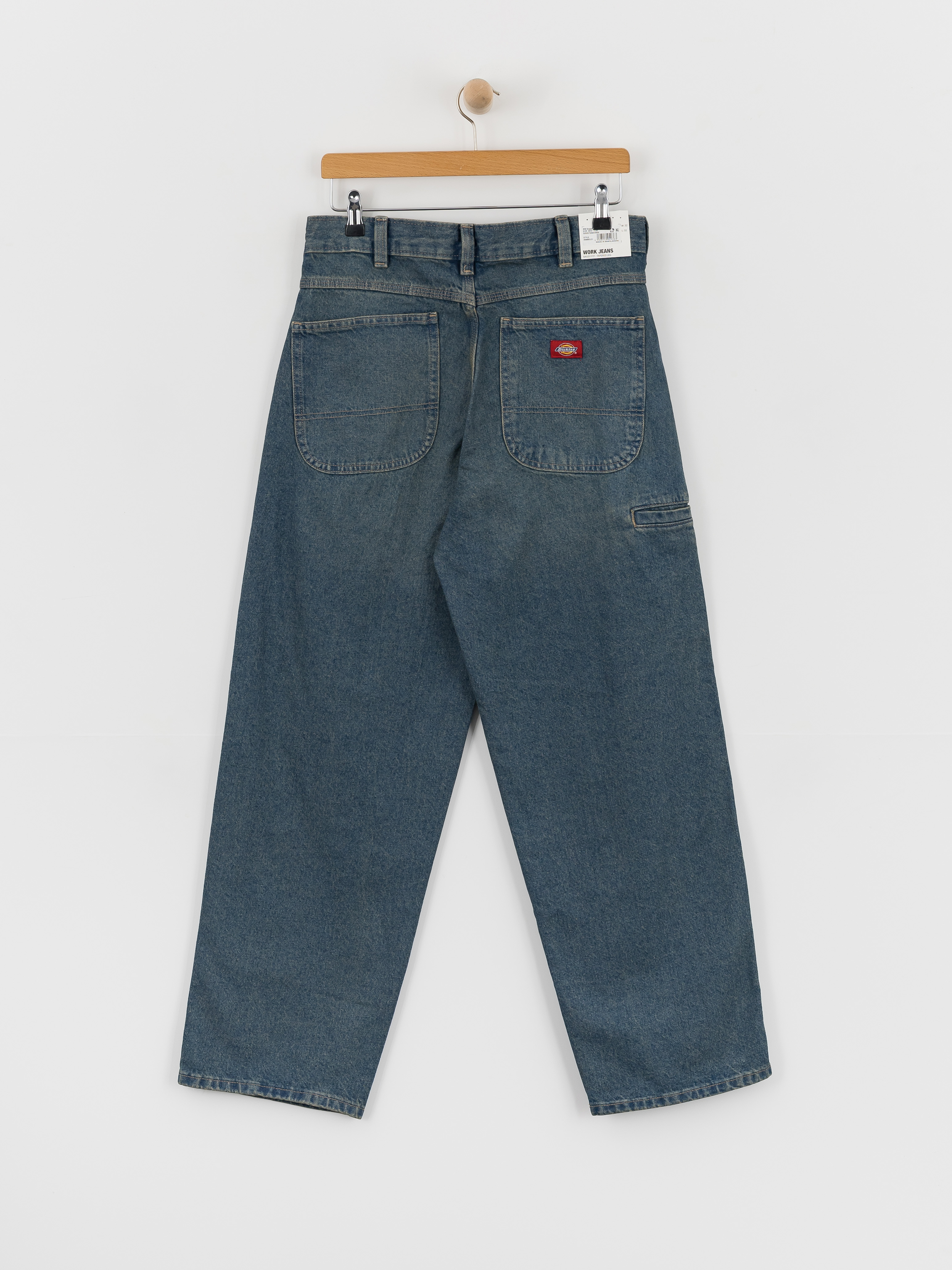 Dickies 958 Baggy Tapered Work Pants (khaki tinted blue)