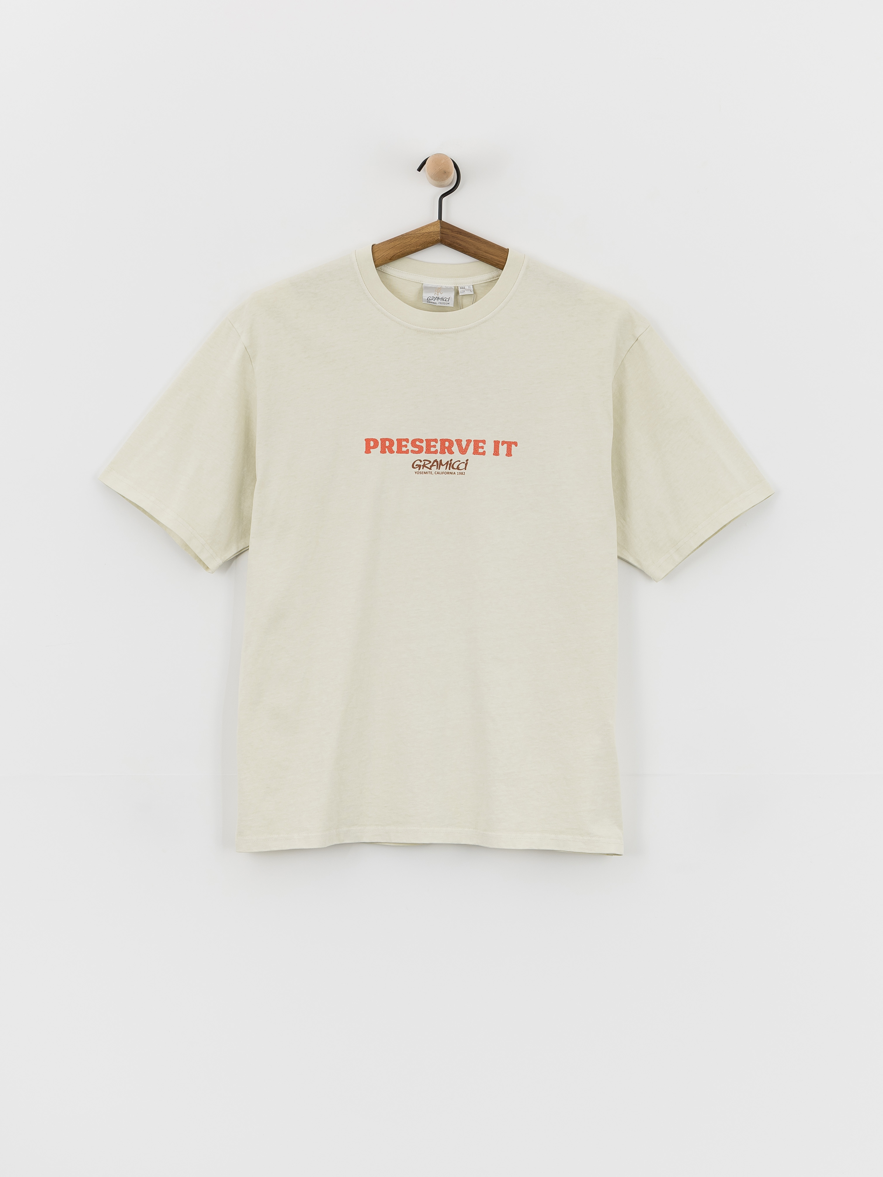 Gramicci Footprints Pigment Dyed T-Shirt