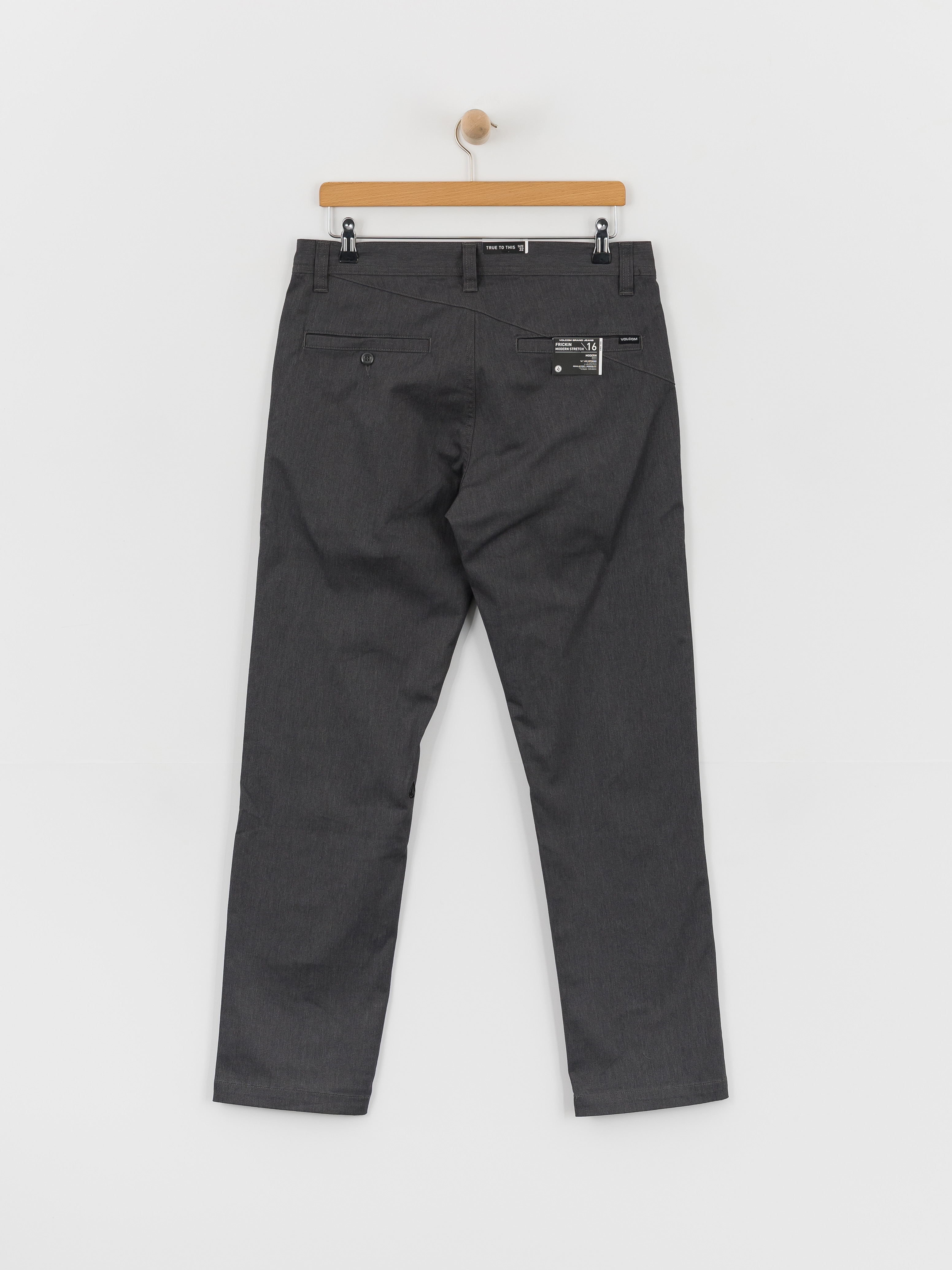 Volcom Frickin Modern Stret Pants (charcoal heather)