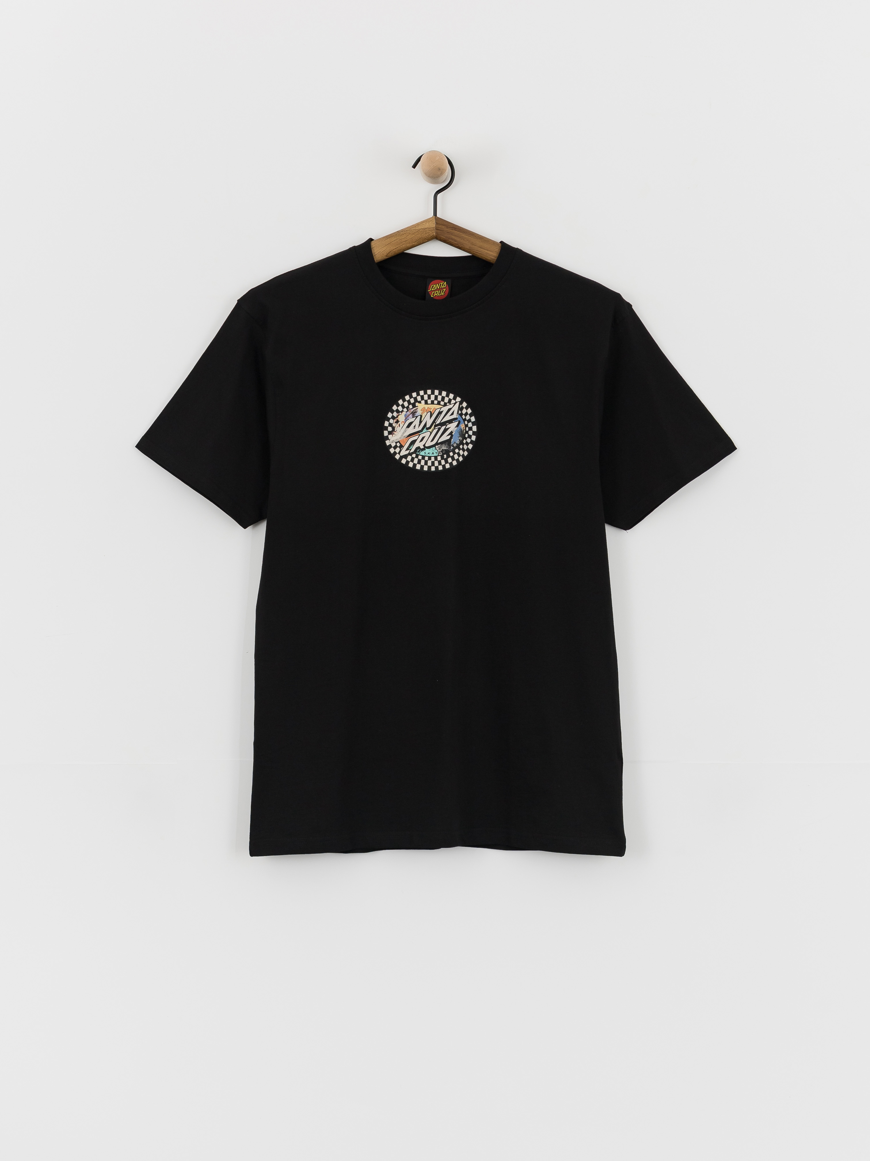 Santa Cruz Collage Oval Dot T-Shirt (black)