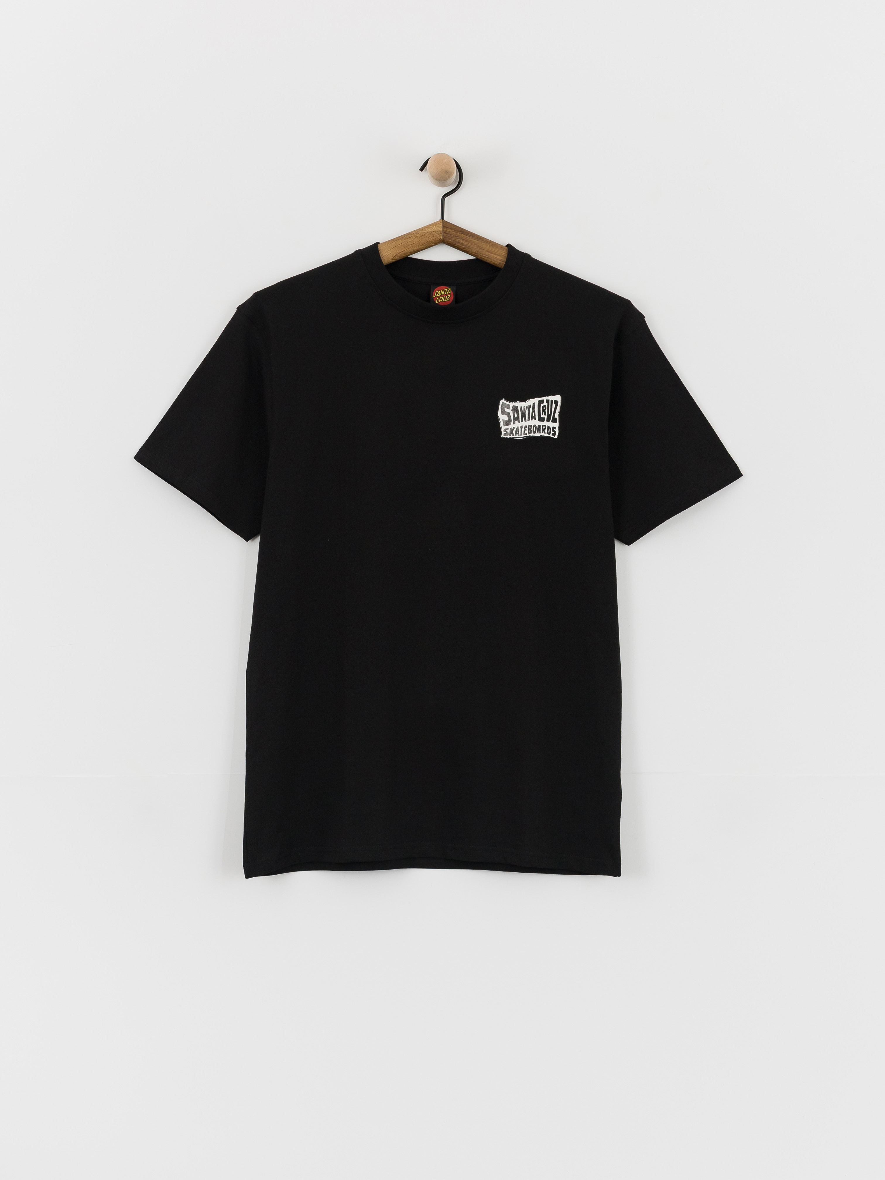 Santa Cruz Burnt Bone Hand T-Shirt - black (black)