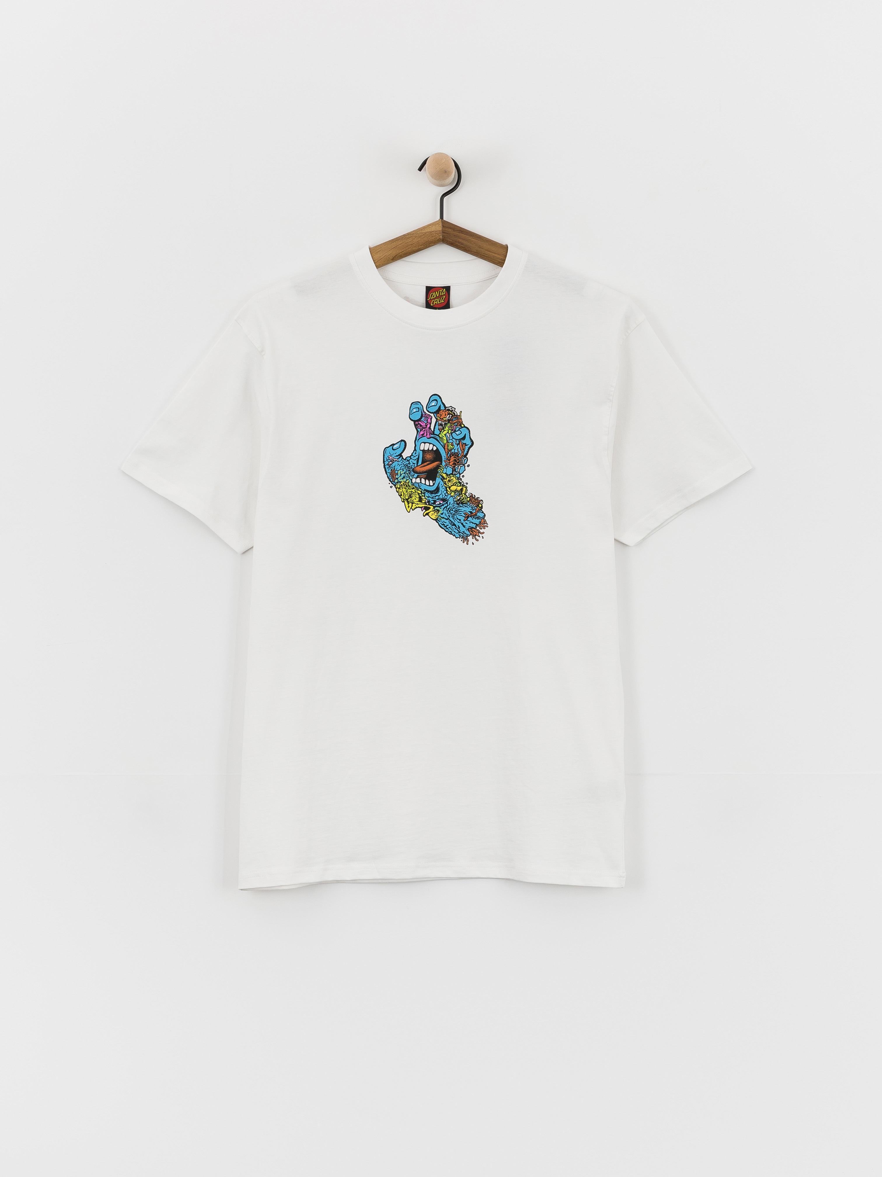 Santa Cruz Roskopp Screaming Five Frnt T-Shirt