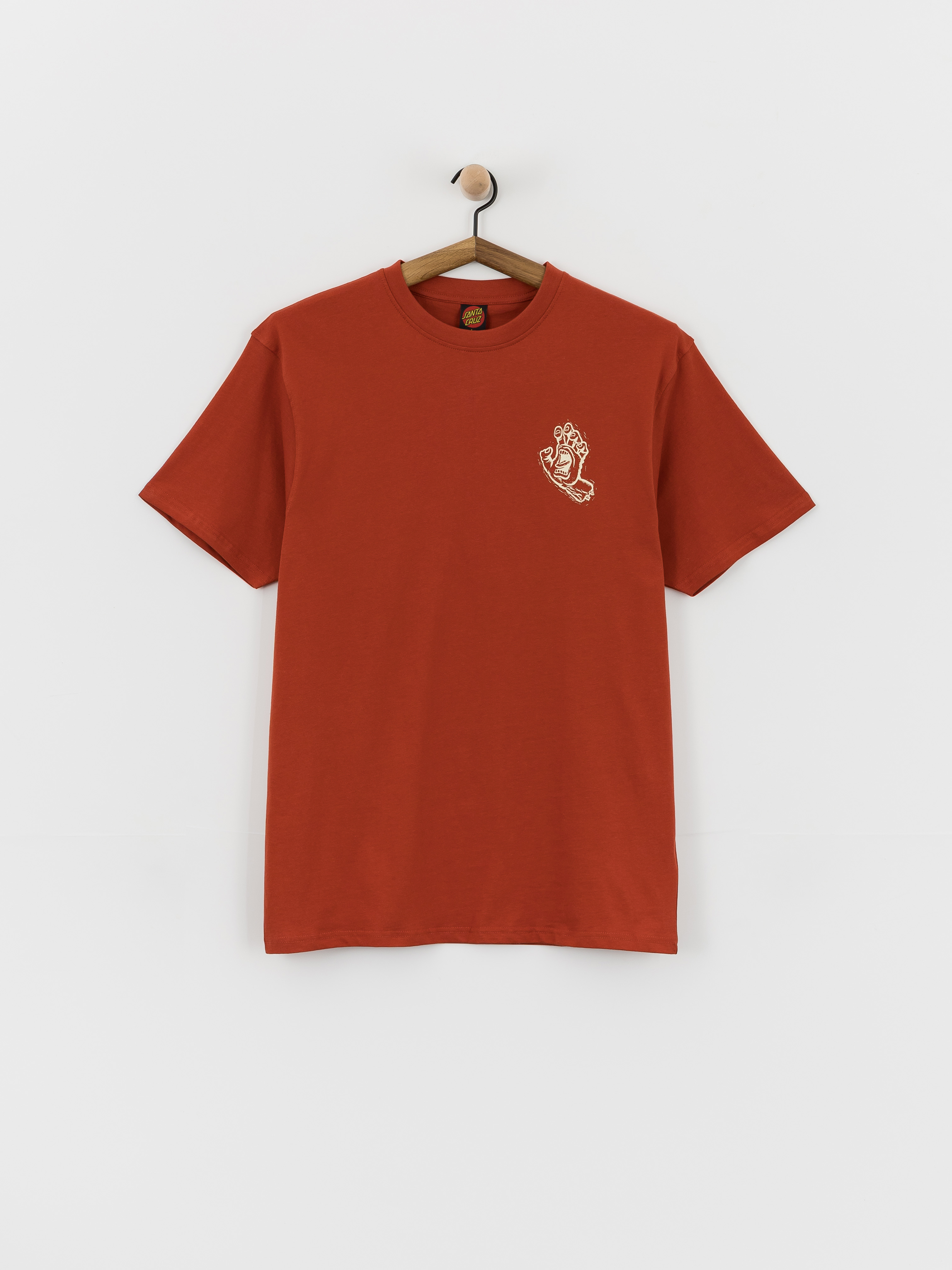 Santa Cruz Stamped Screaming Hand T-Shirt (ketchup)