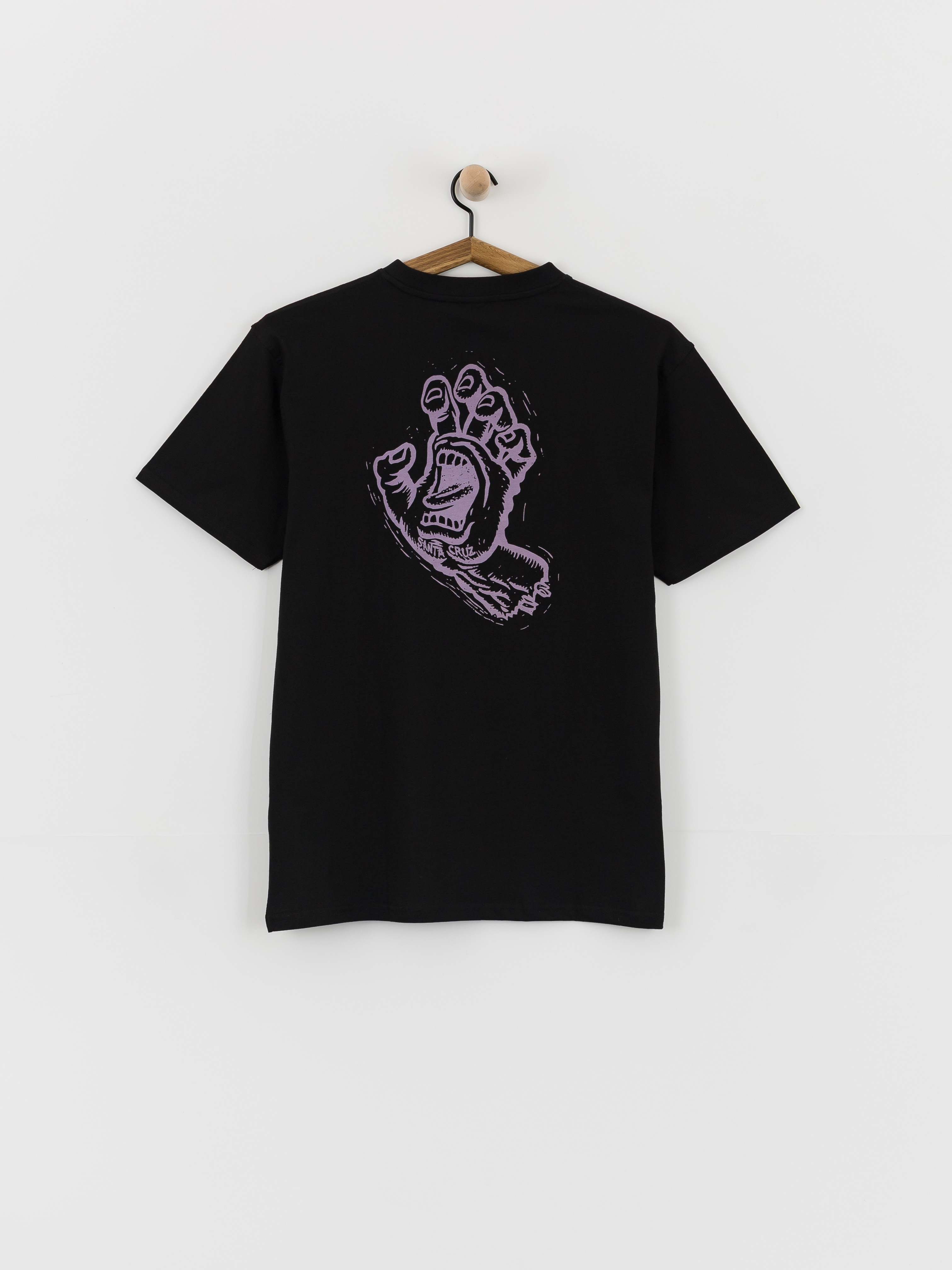 Santa Cruz Stamped Screaming Hand T-Shirt (black)