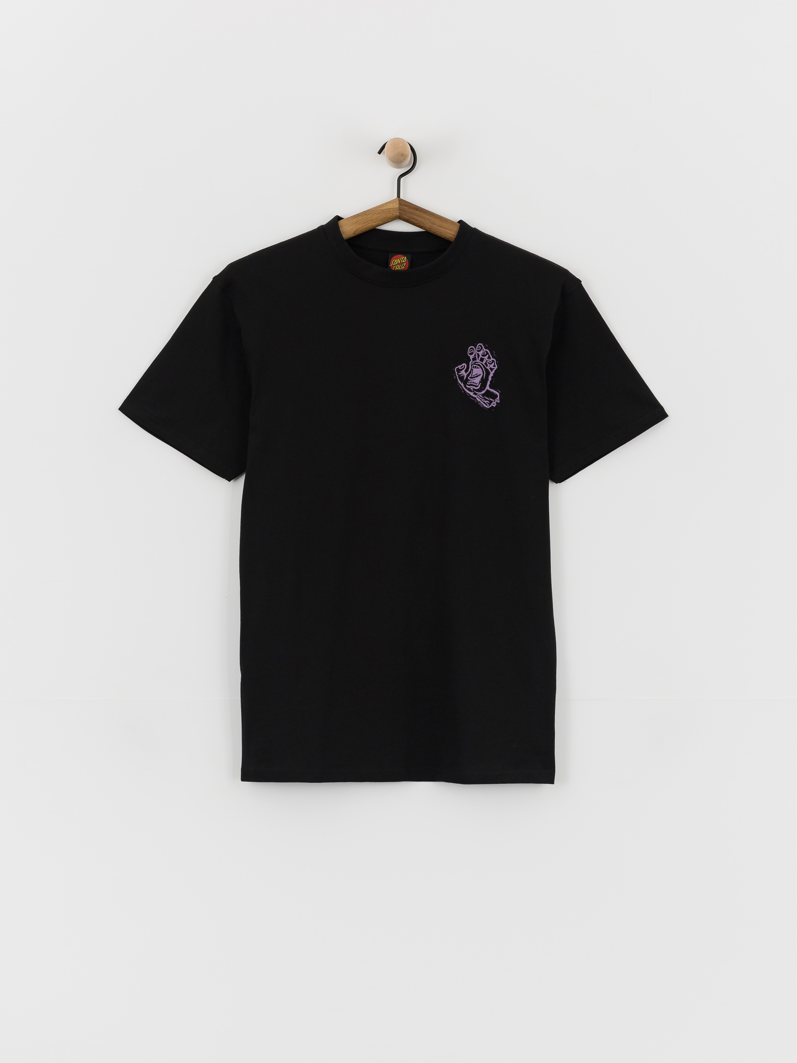 Santa Cruz Stamped Screaming Hand T-Shirt (black)
