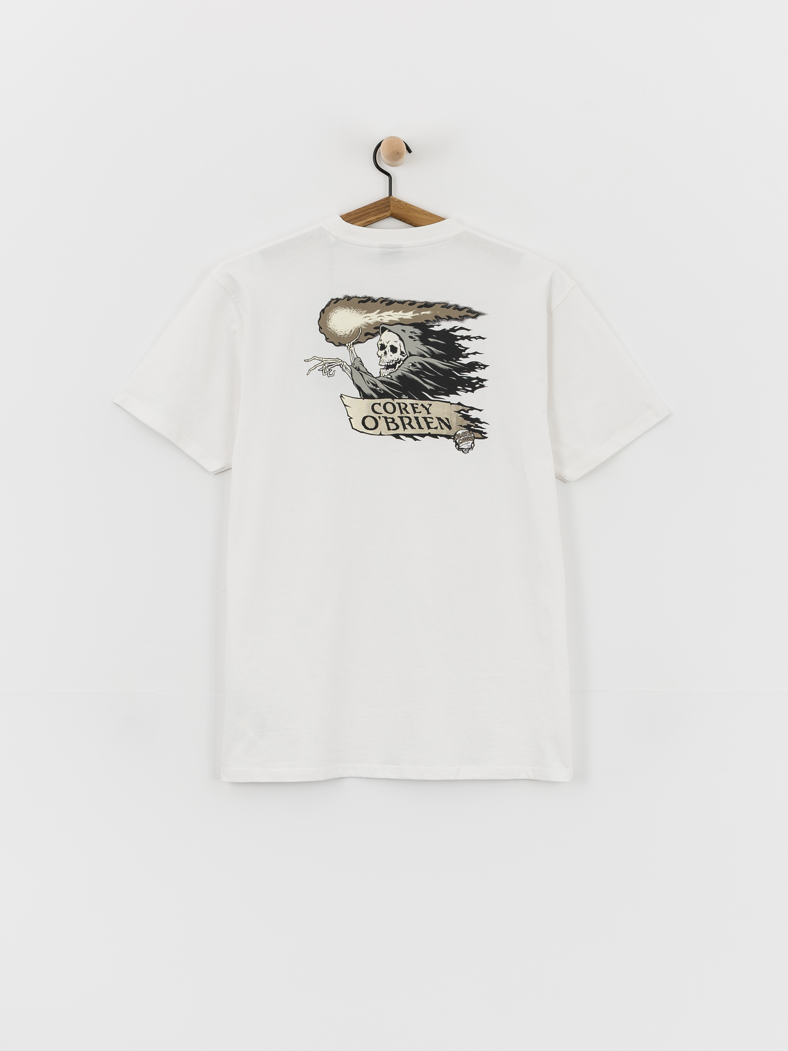 Santa Cruz O'Brien Reaper T-Shirt - white (white)