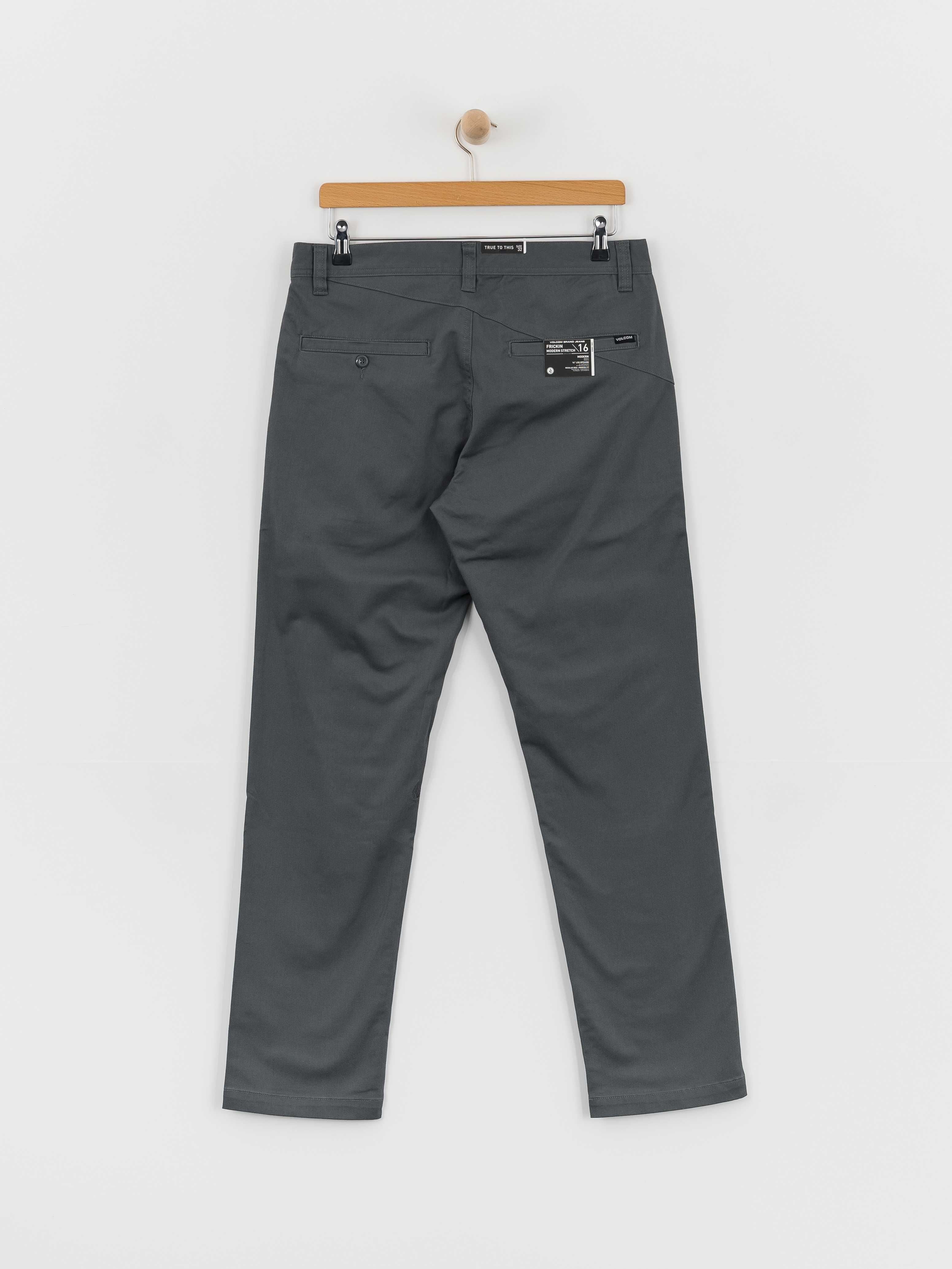 Volcom Frickin Modern Stret Pants (dark slate)
