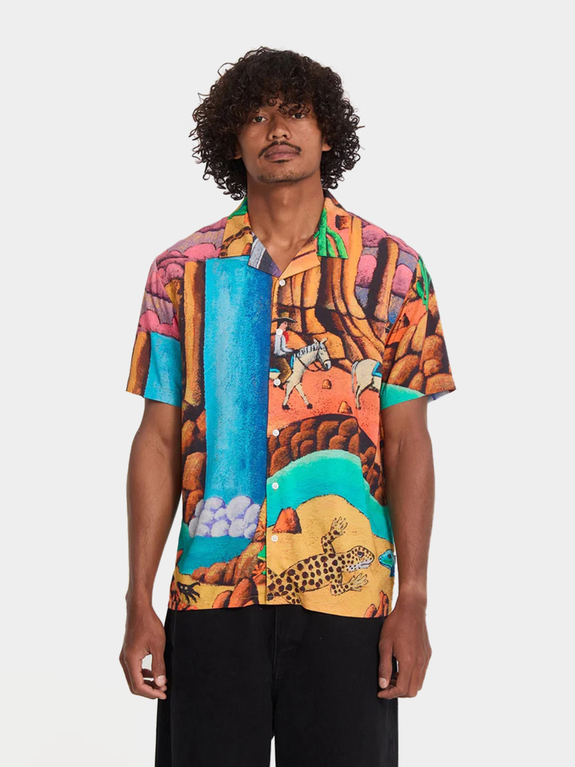 Volcom Shirt Fa Mickey Mason (multi)