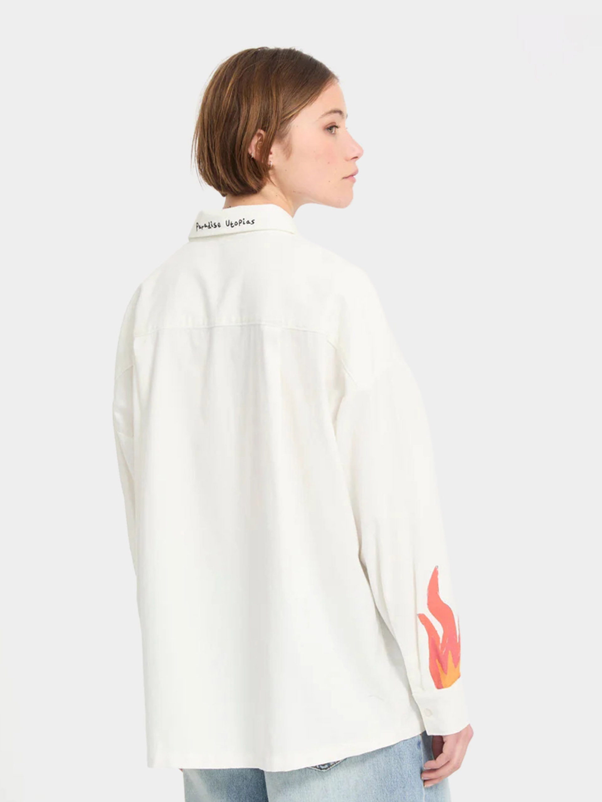 Volcom Shirt Fa Mickey Mason Wmn (off white)