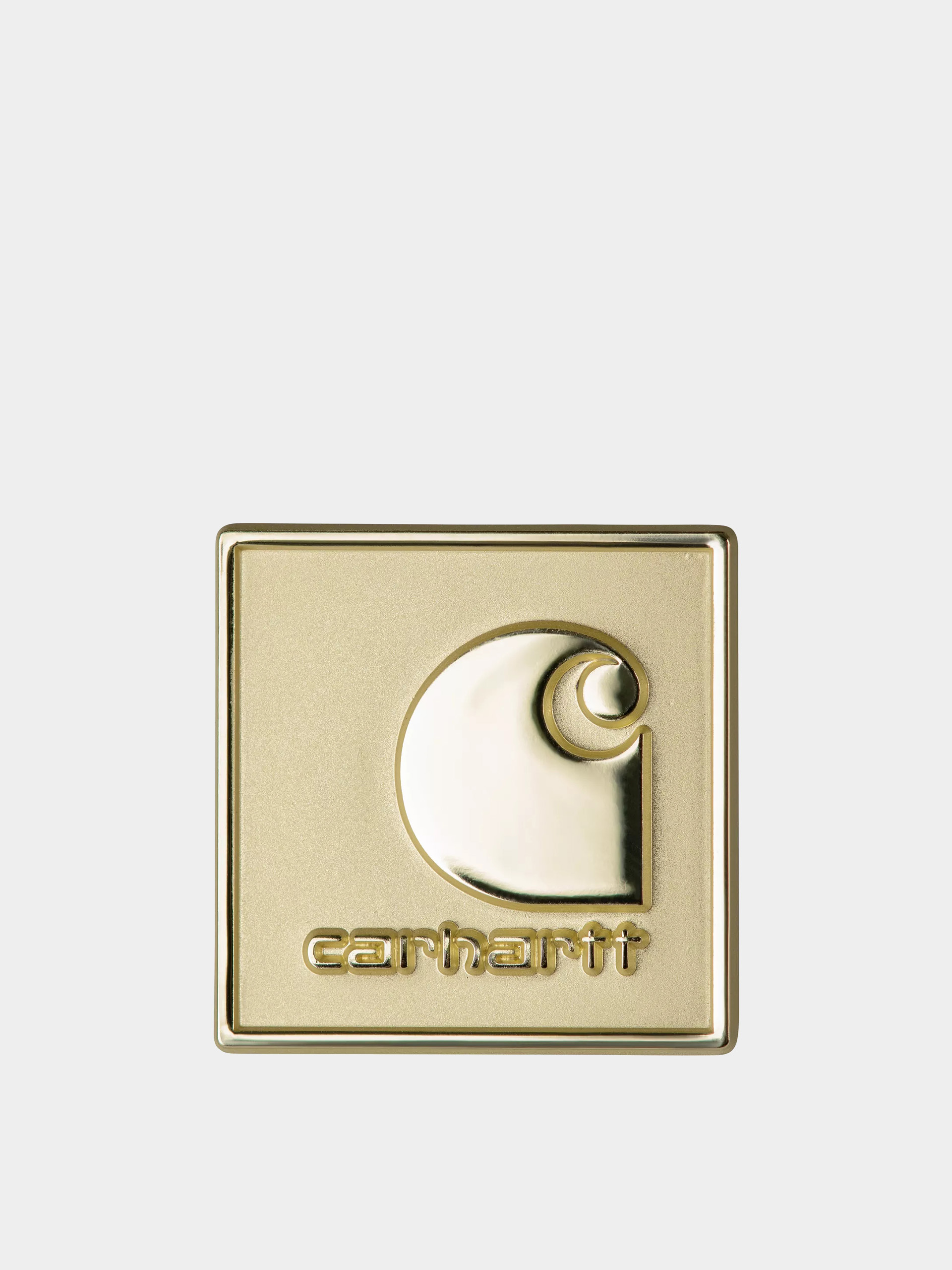Carhartt WIP Logo Pin Square Label (gold)