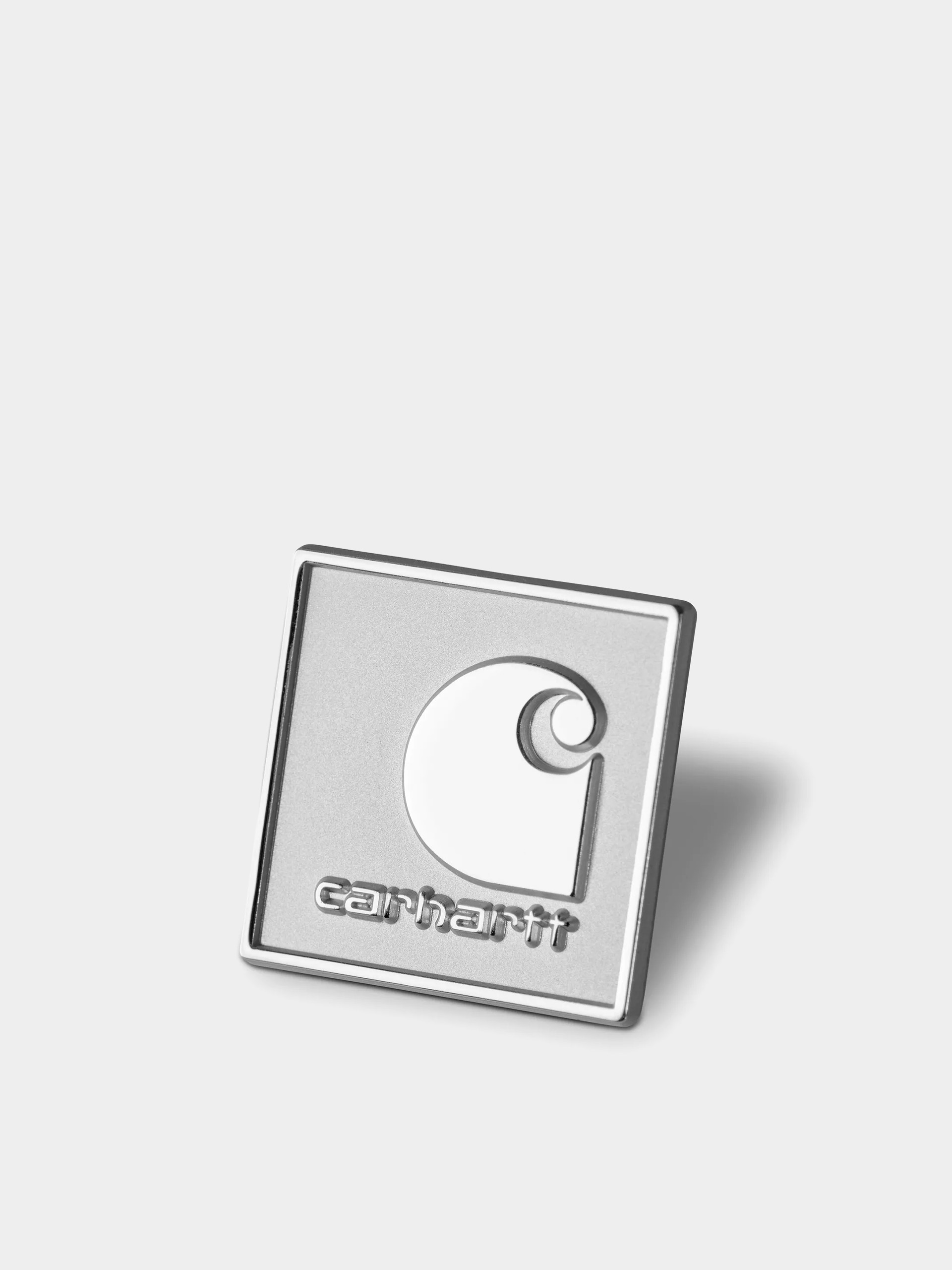 Carhartt WIP Logo Pin Square Label (silver)
