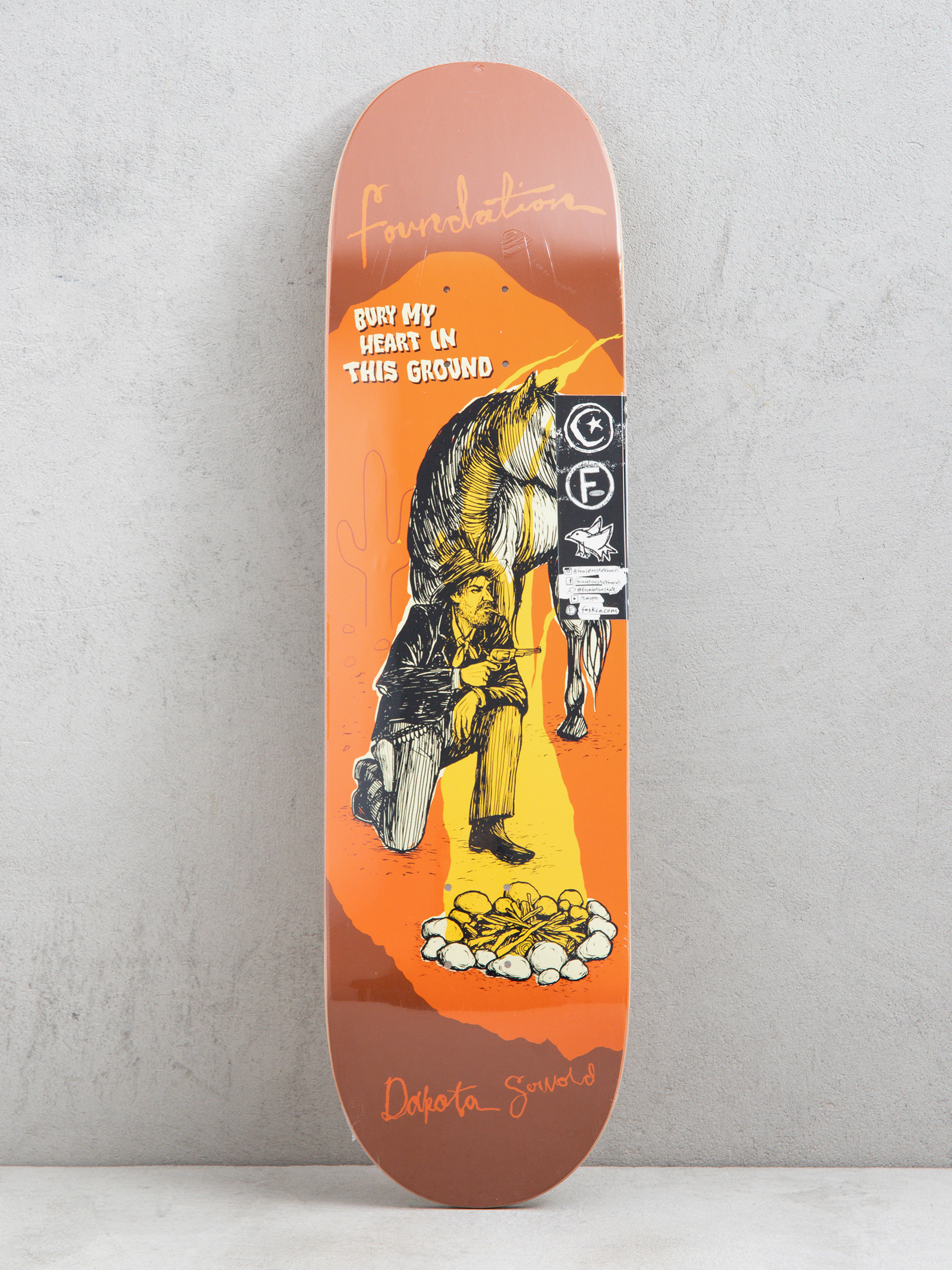 Foundation Deck 90s (orange/green/blue/red)