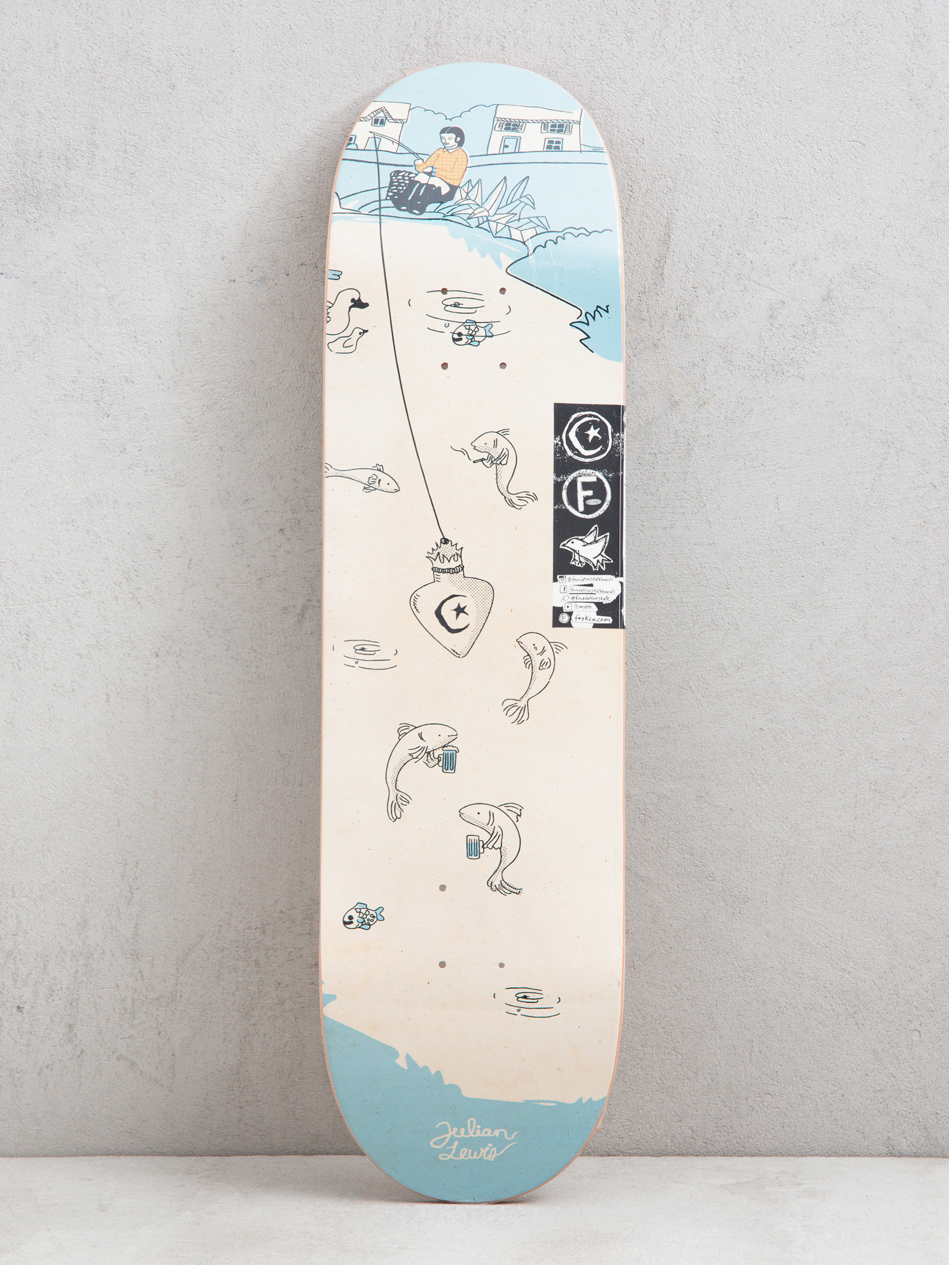 Foundation Deck 90s (orange/green/blue/red)