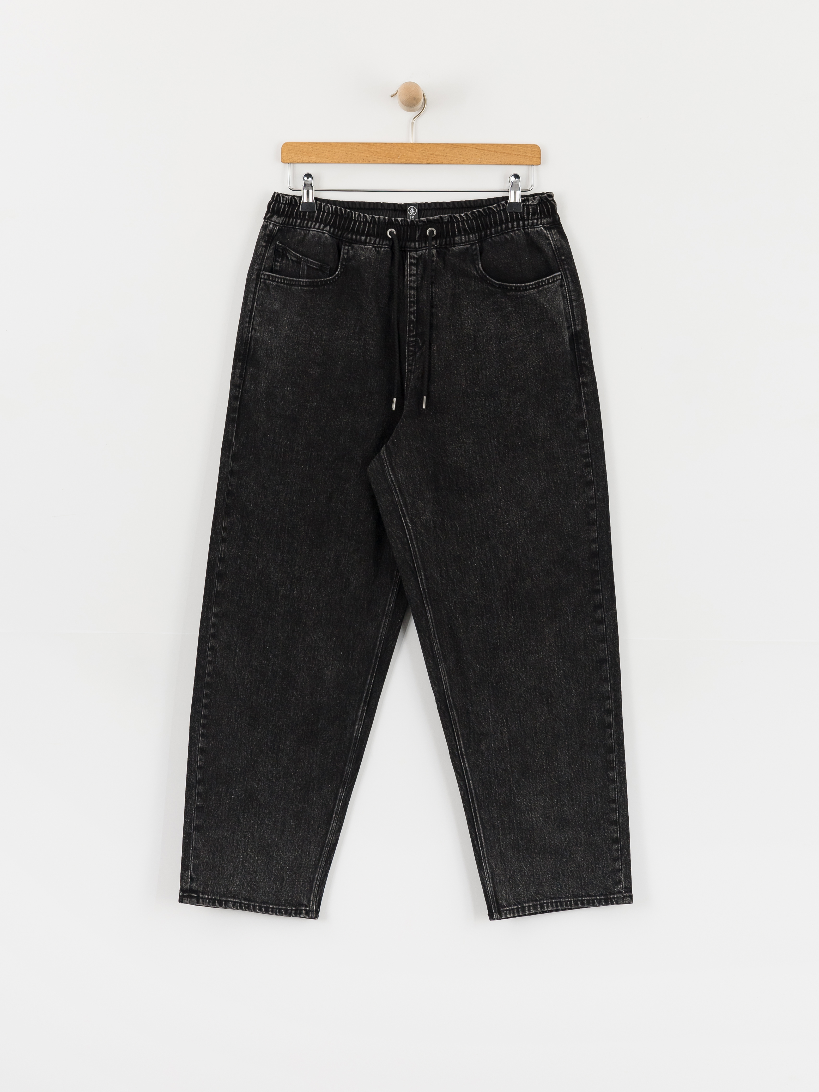 Volcom Freazy Loose Ew Pants (blackity black)