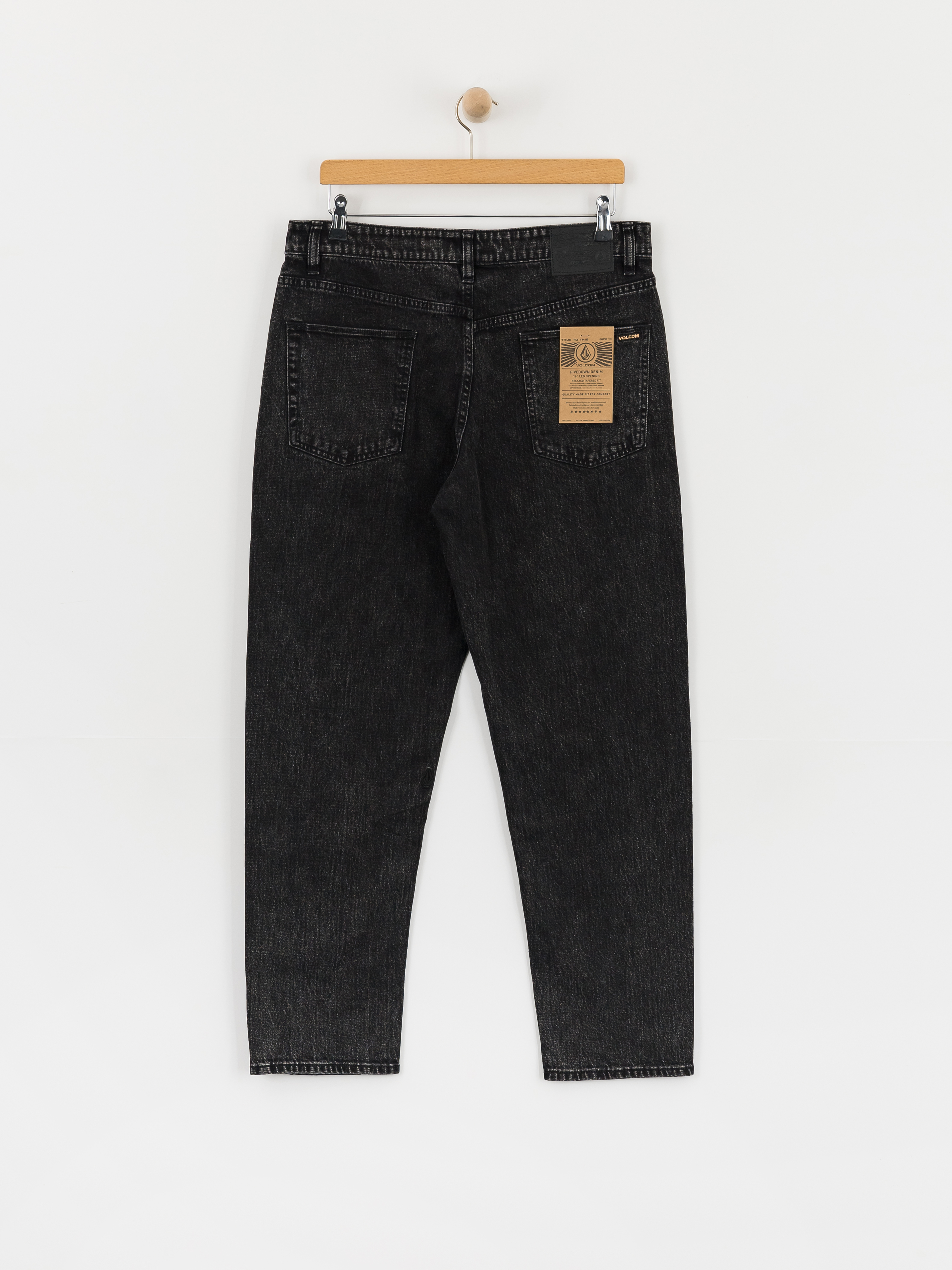Volcom Fivedown Pants (blackity black)