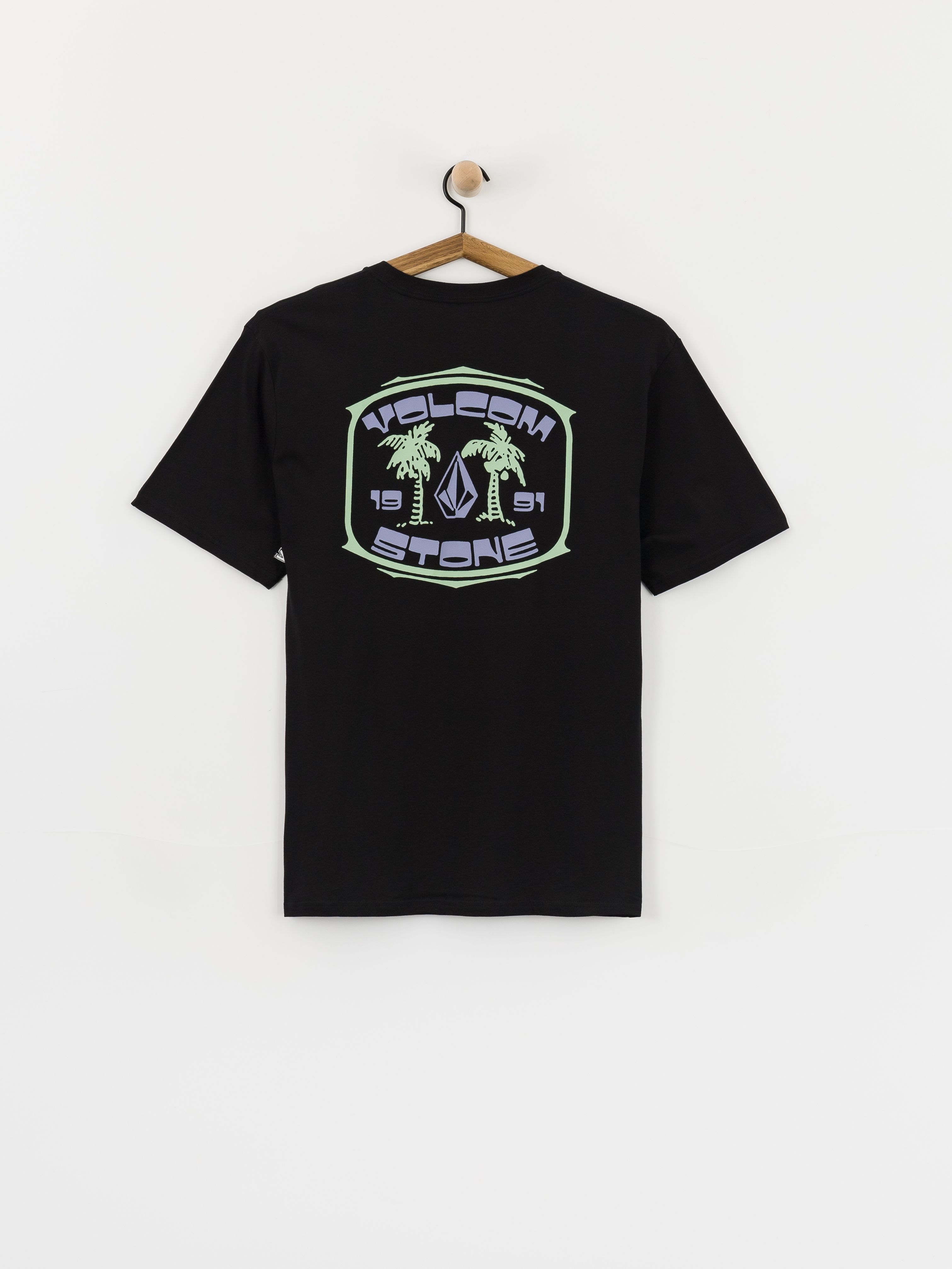 Volcom T-Shirt 91 Palm Bsc (black)