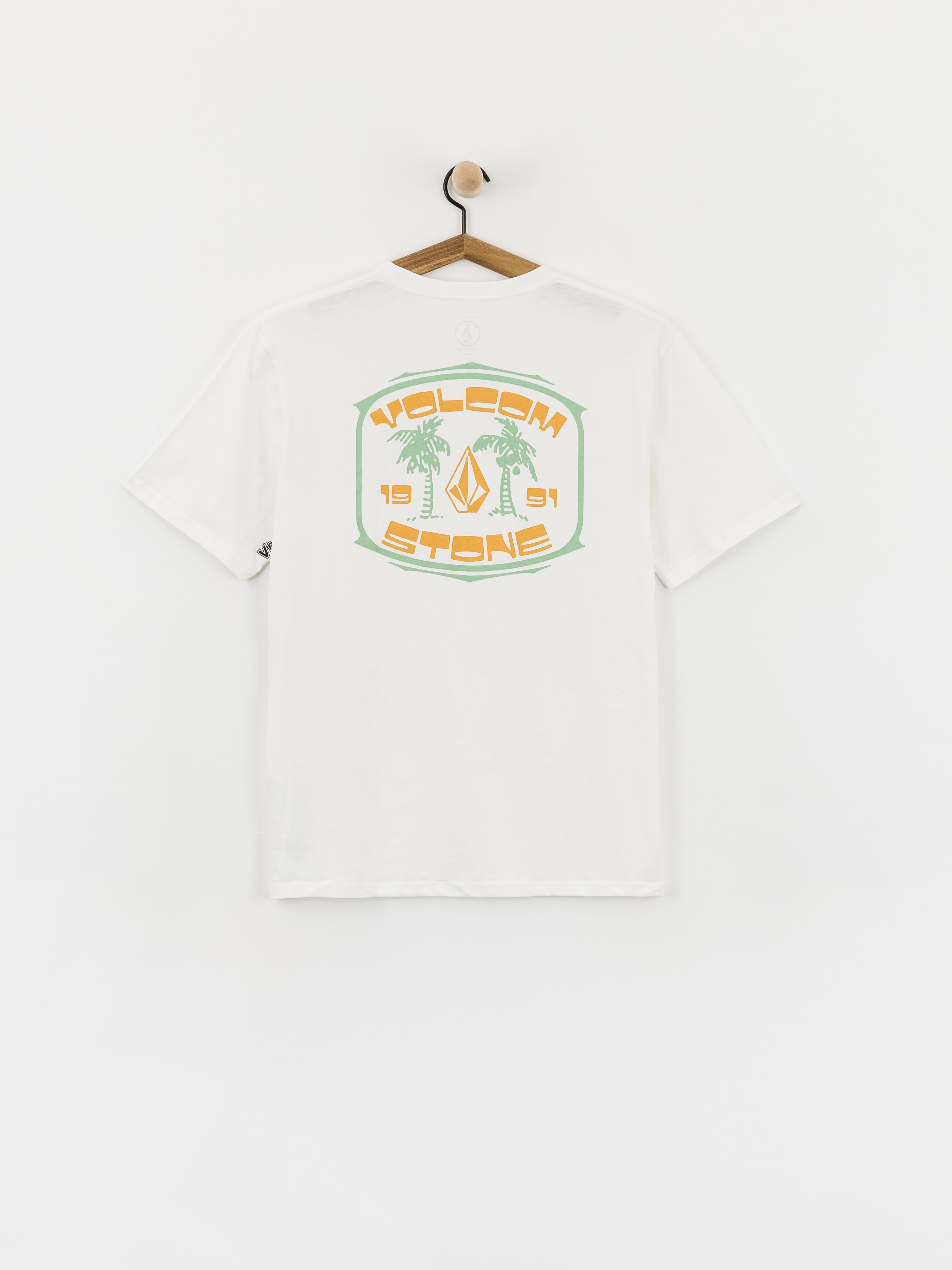 Volcom T-Shirt 91 Palm Bsc (white)