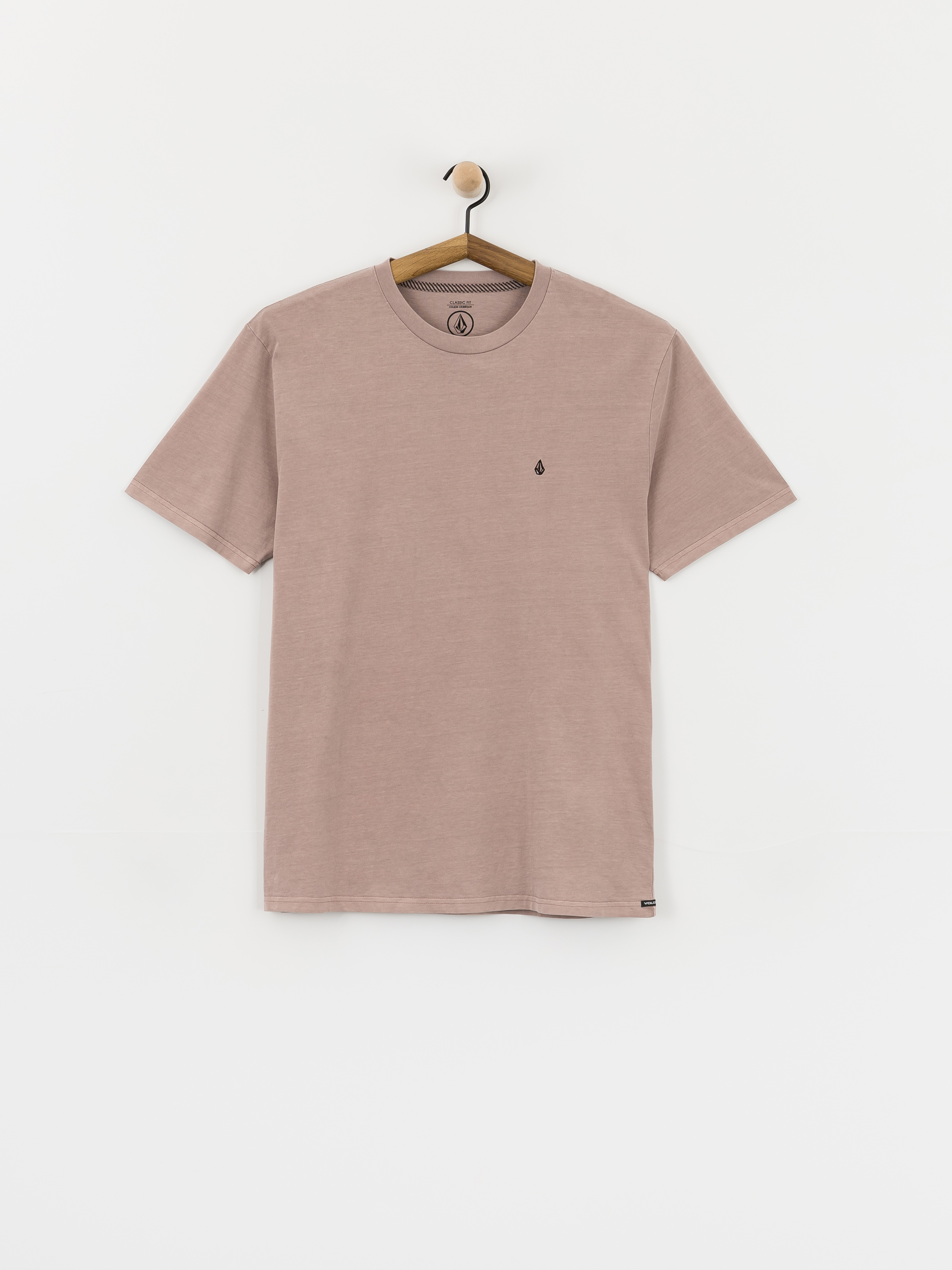 Volcom T-Shirt Solid Stone Emb (bark brown)