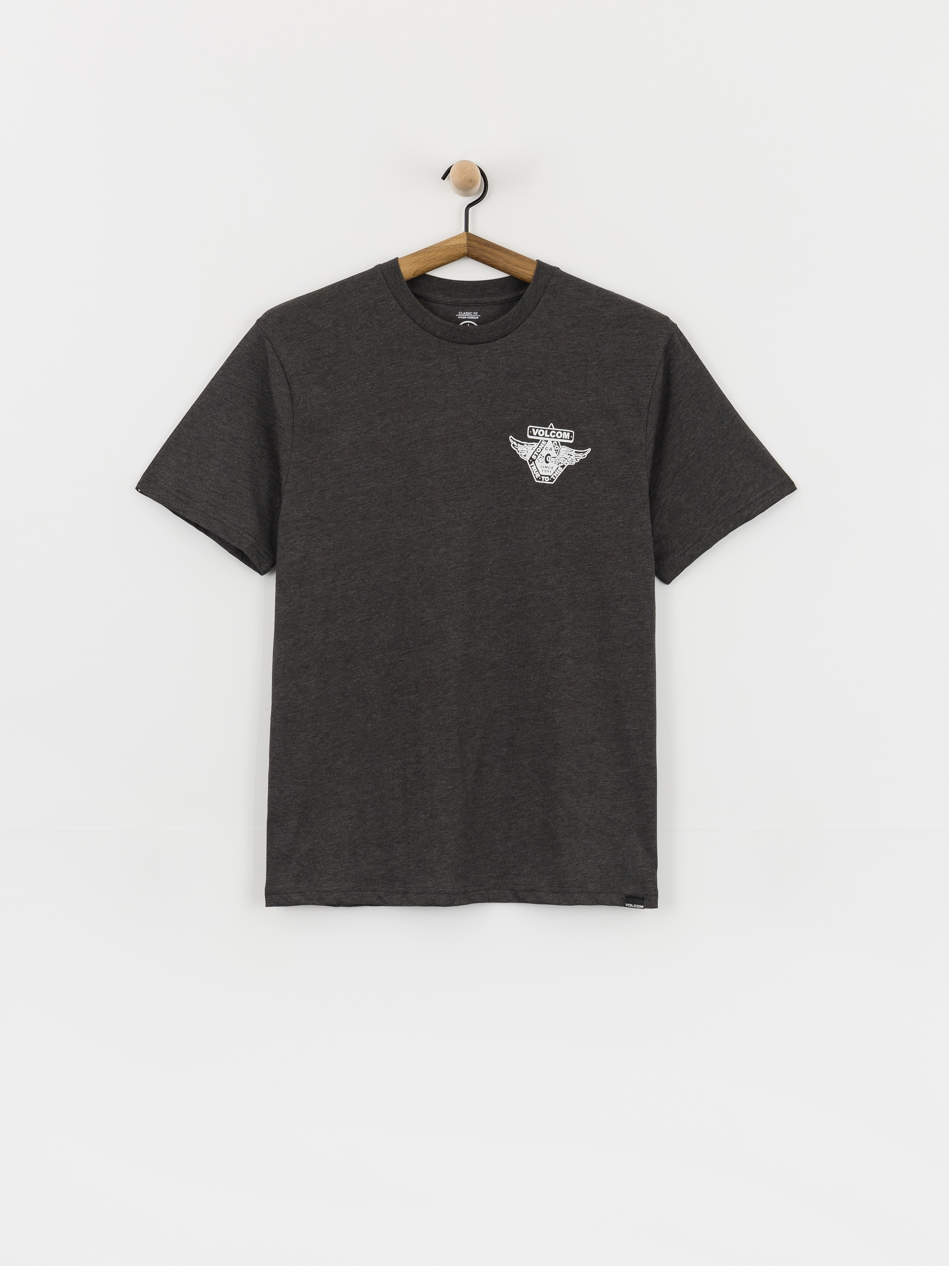 Volcom T-Shirt Free Wheel Hth (heather black)
