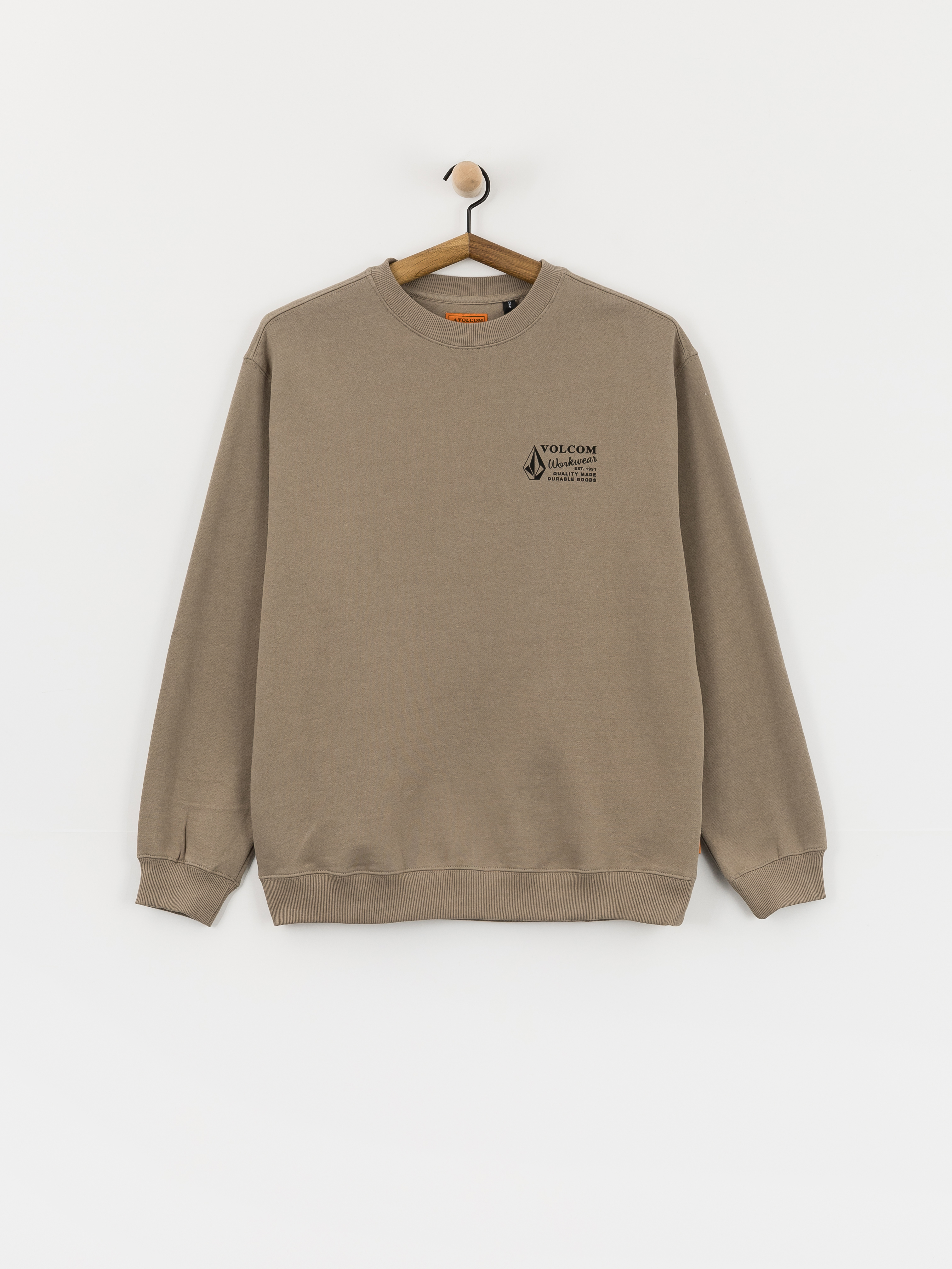 Volcom Workwear Crew Sweatshirt - brown (brindle)