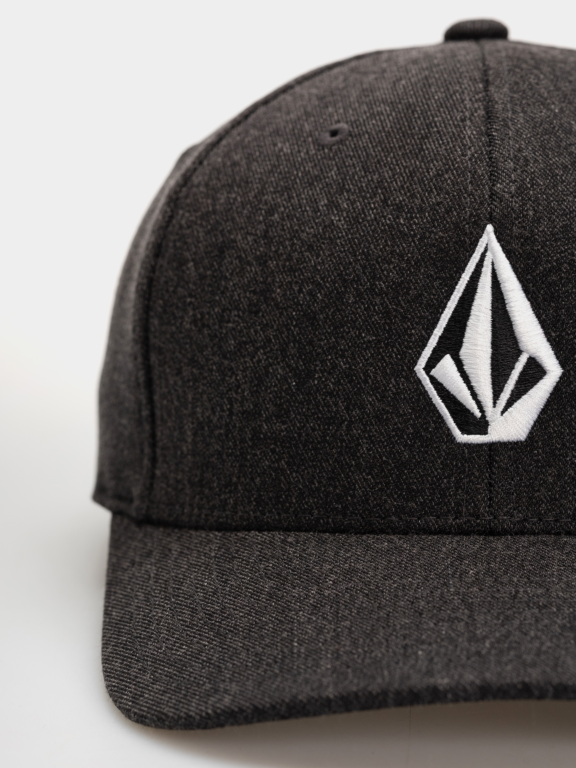 Volcom Full Stone Hthr Flexfit Cap (charcoal heather)