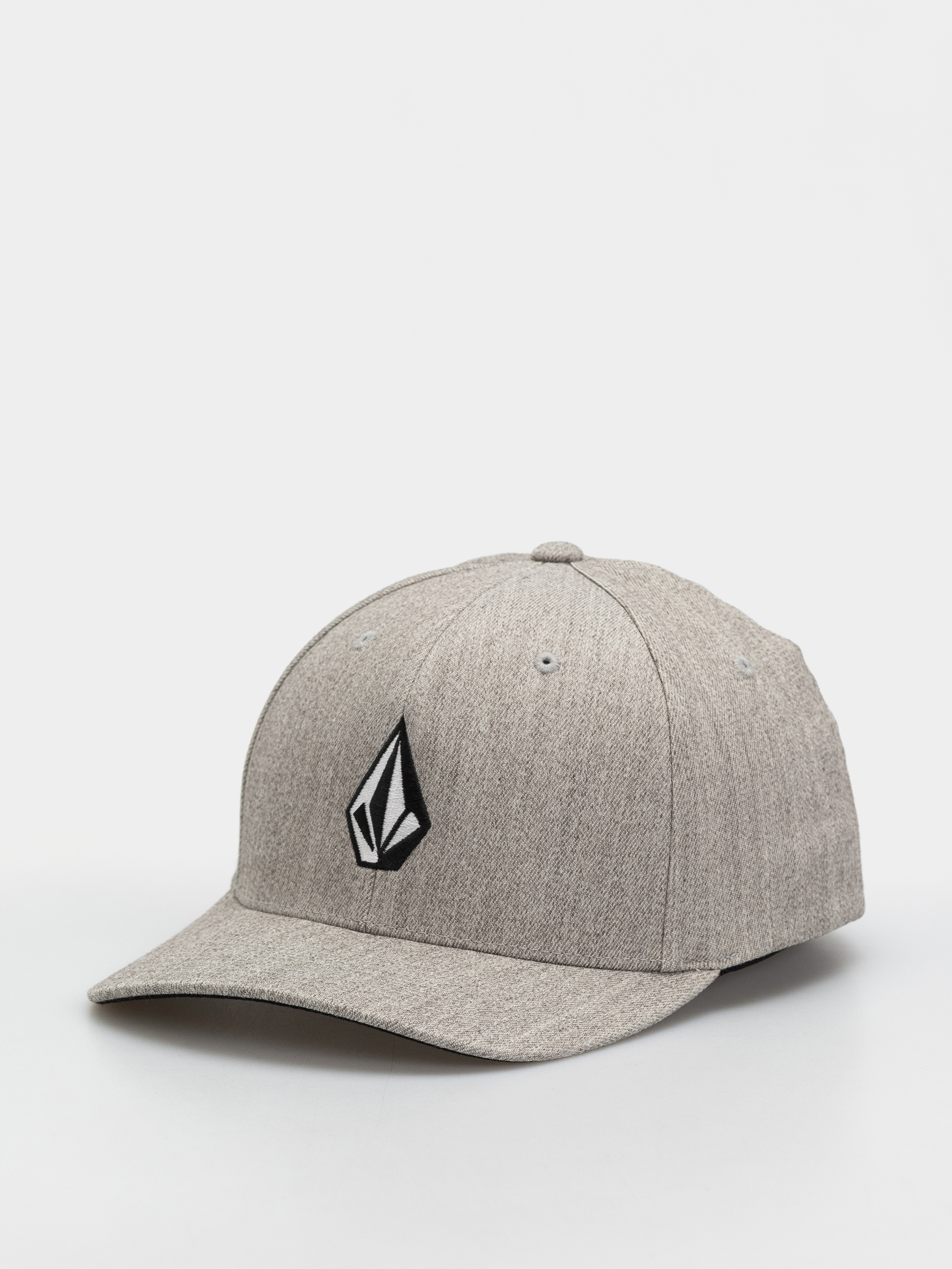 Volcom Full Stone Hthr Flexfit Cap (grey vintage)
