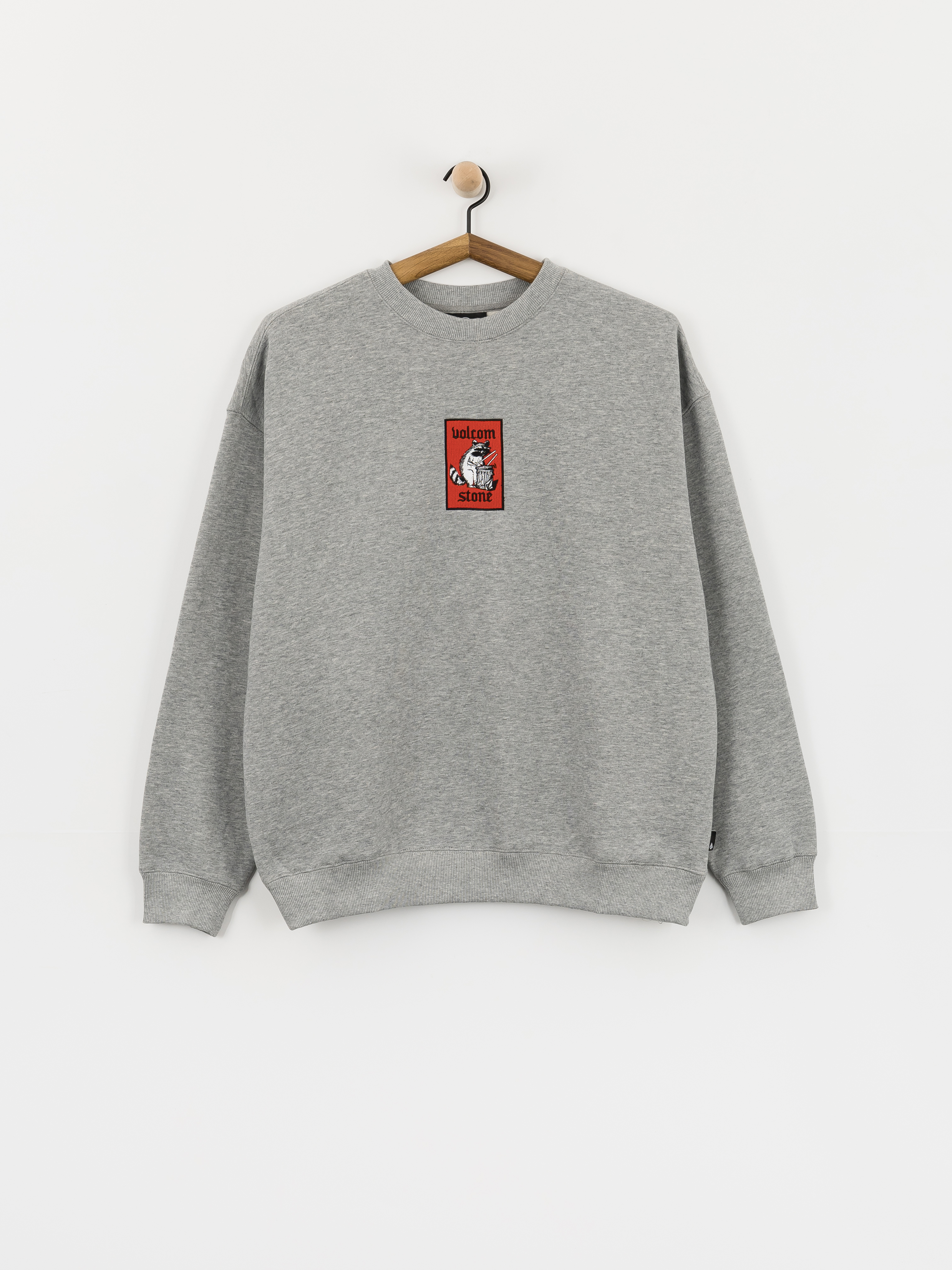 Volcom Rockout Crew Sweatshirt (heather grey)