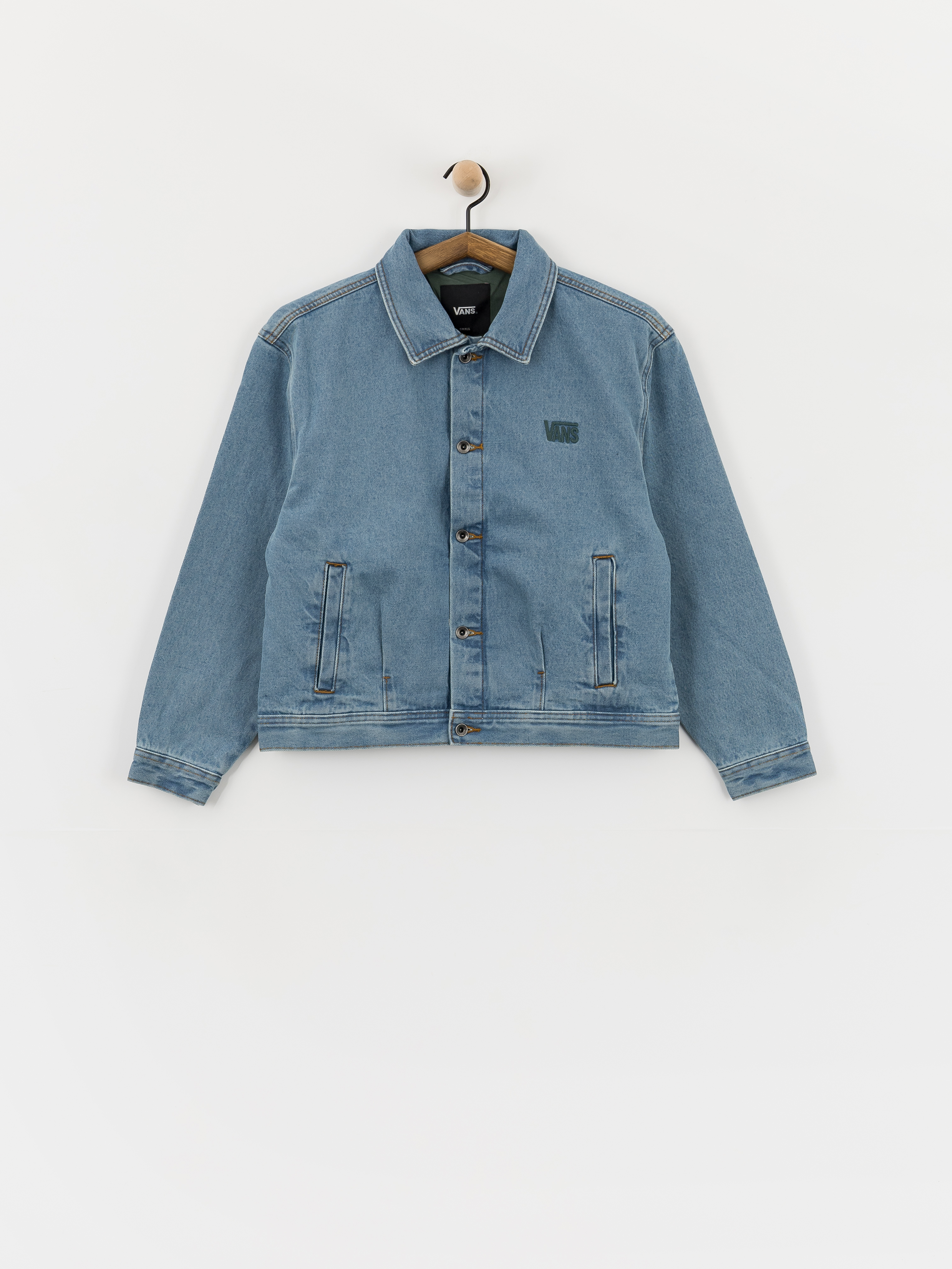 Vans Pomona Station Wmn Jacket - green (soft sage)
