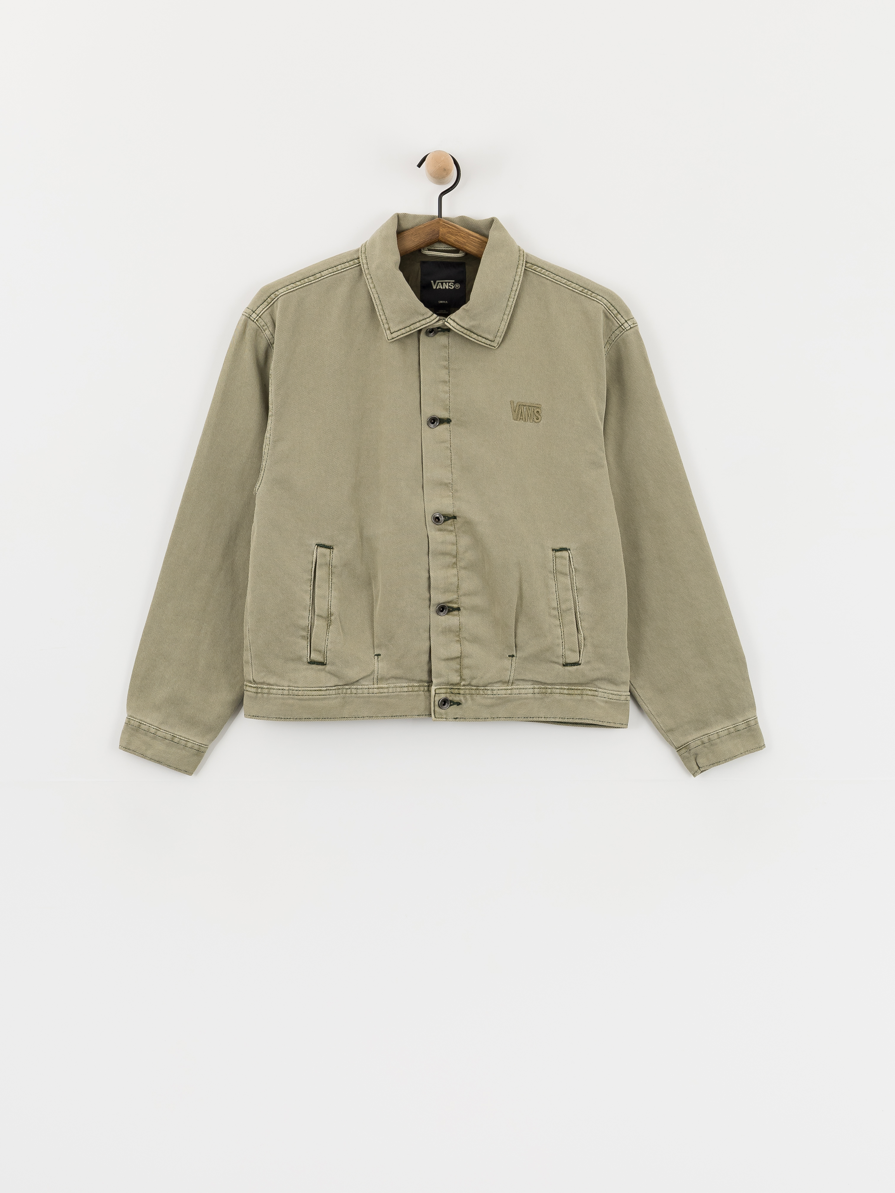 Vans Pomona Station Wmn Jacket - green (soft sage)