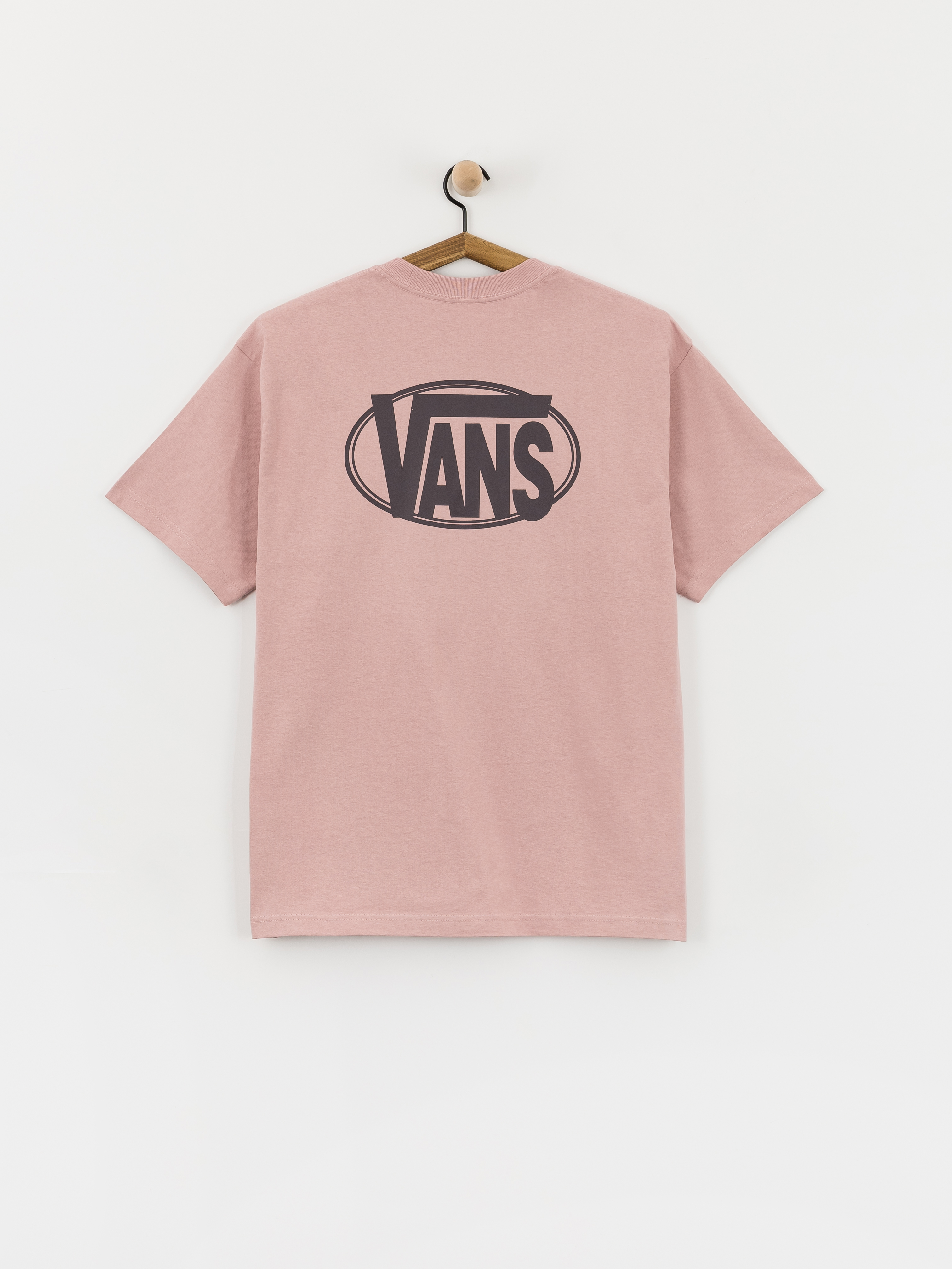 Vans Oval Logo Loose T-Shirt (misty mauve)