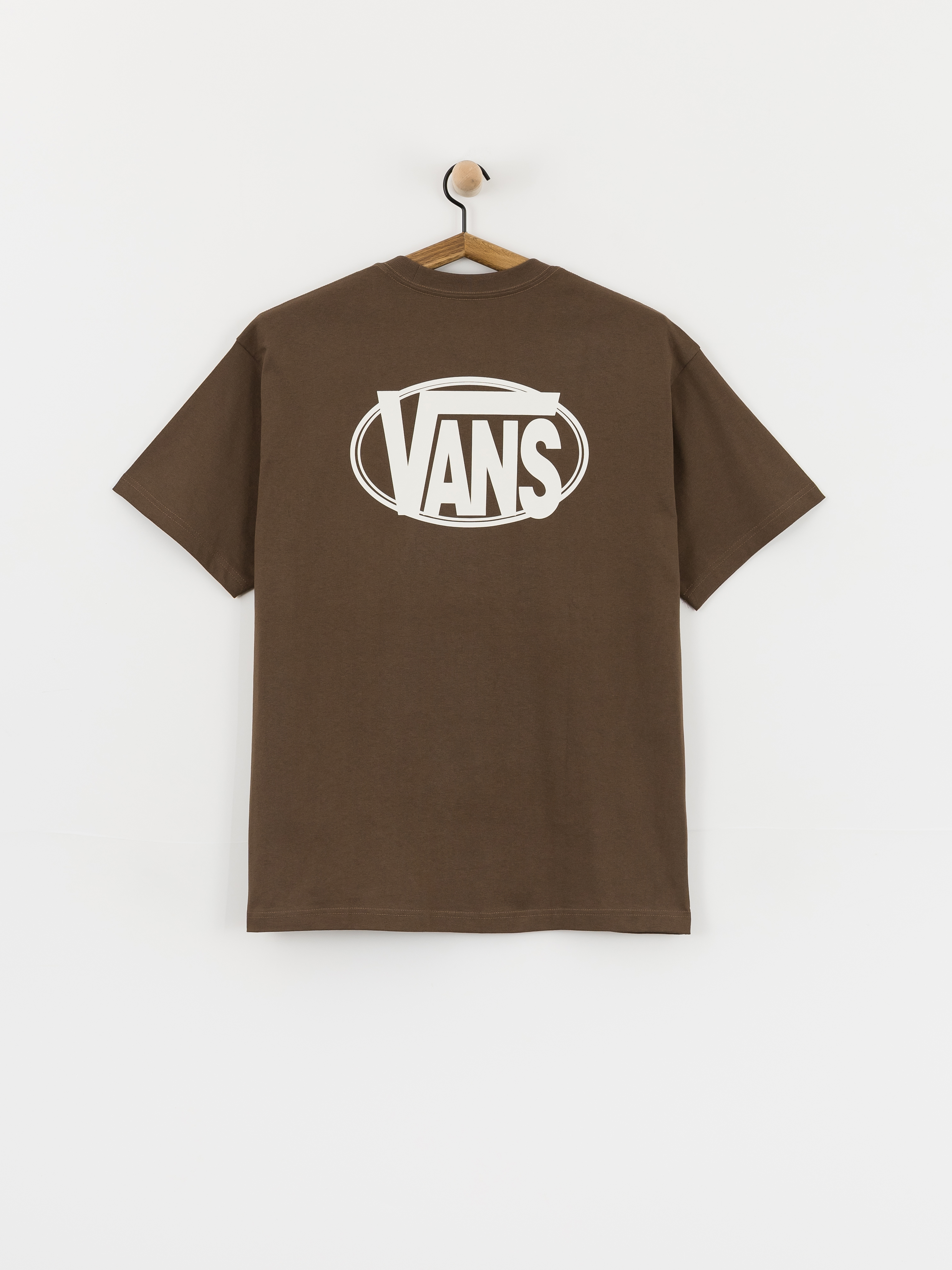 Vans Oval Logo Loose T-Shirt (vintage cocoa)