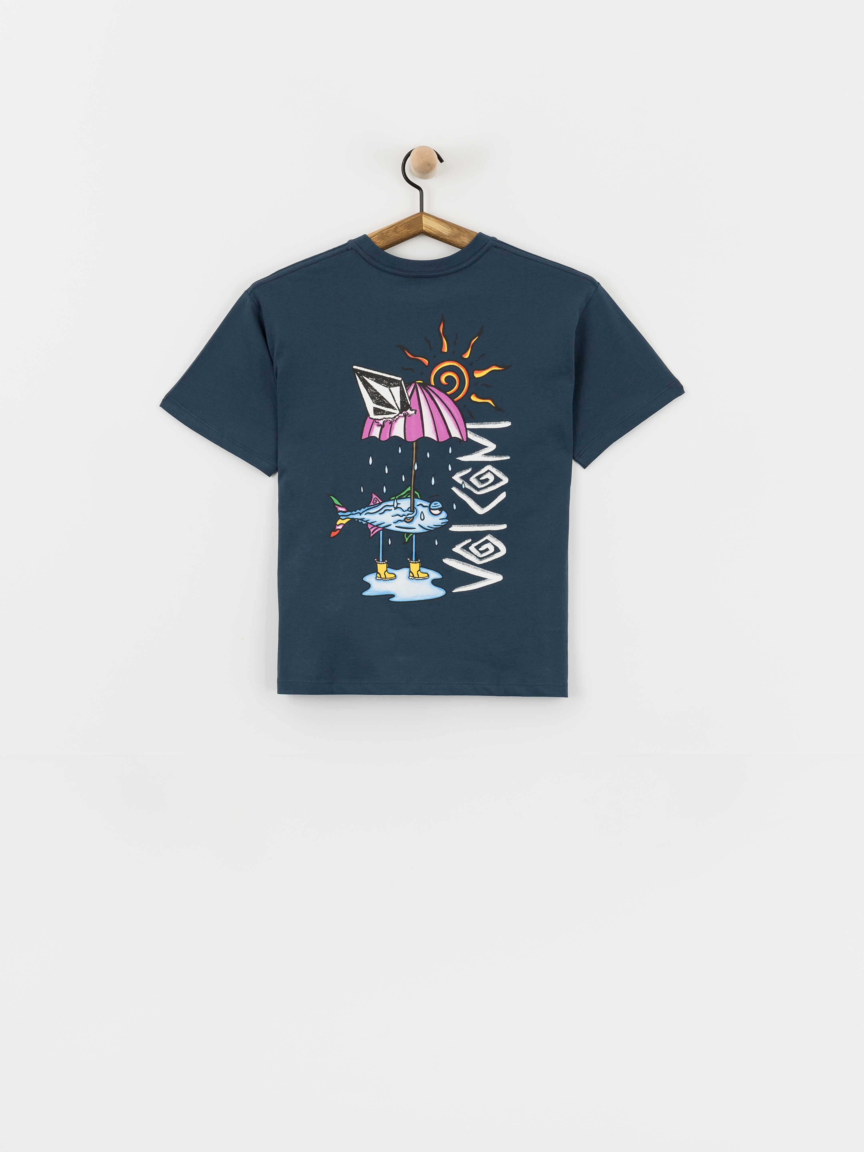 Volcom Sunfish Bsc JR T-Shirt (dust bowl indigo)