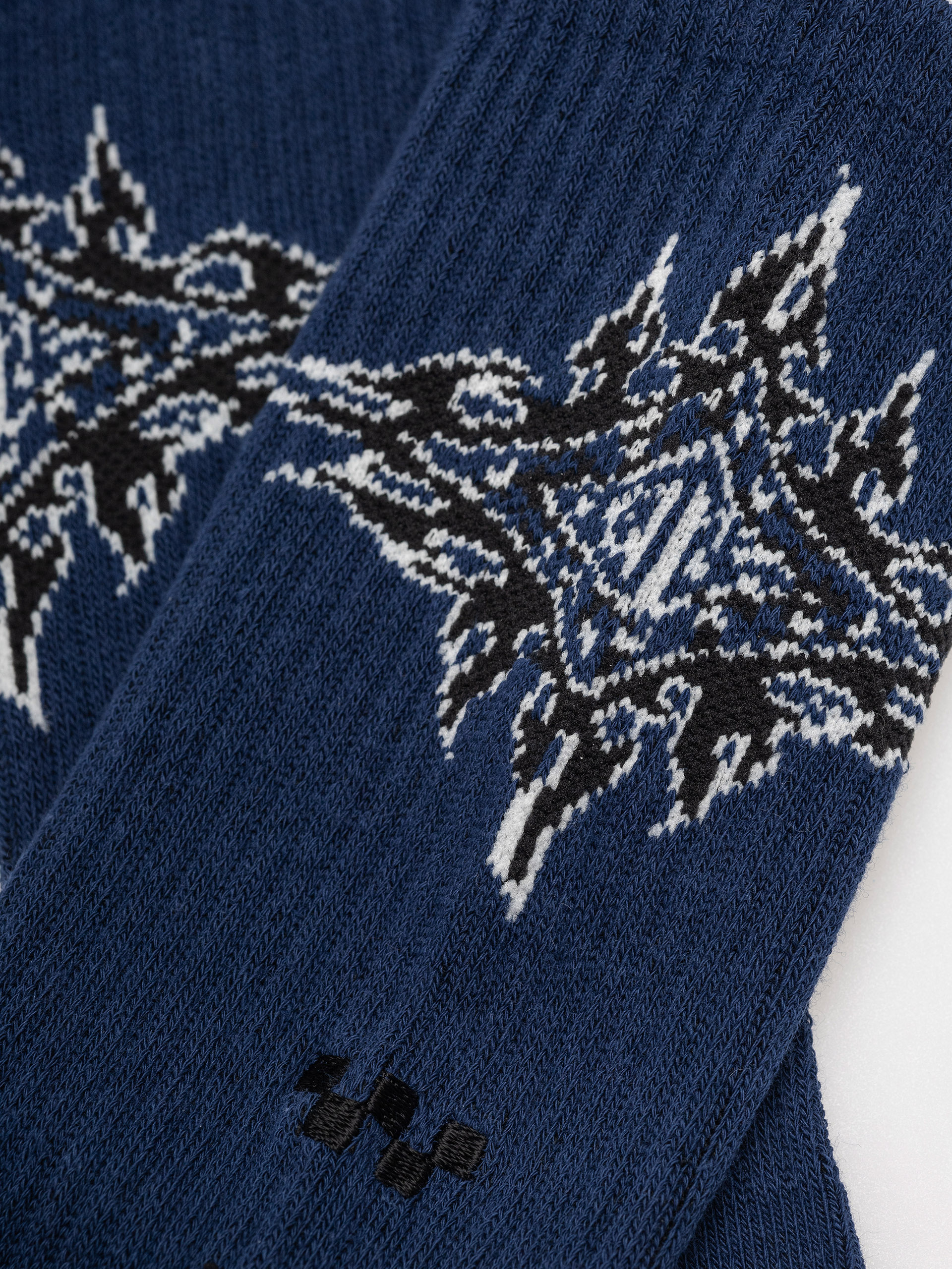 Vans Lx Flame Crew Socks (deep indigo)