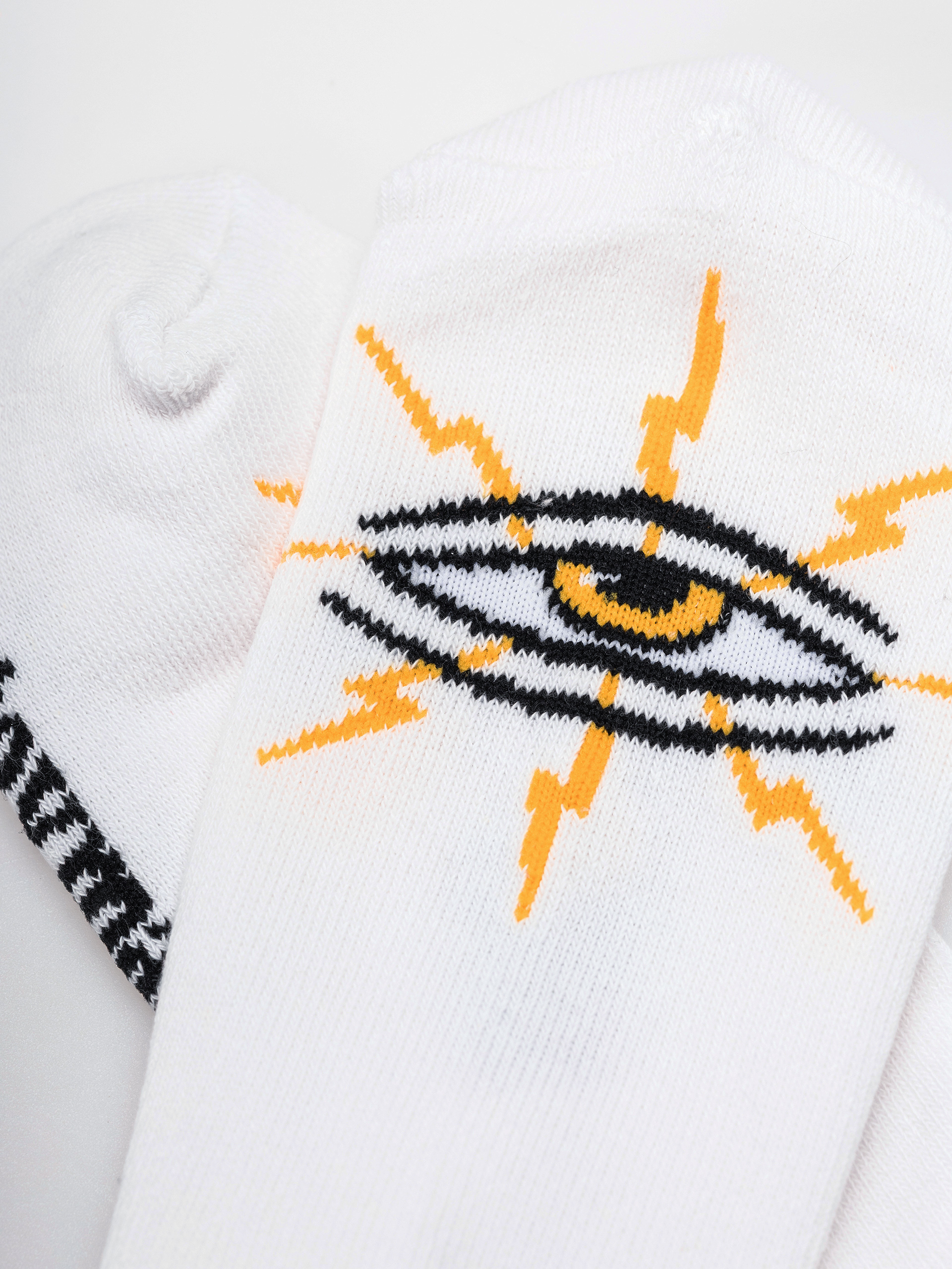 Toy Machine Lightening Eye Socks (white)