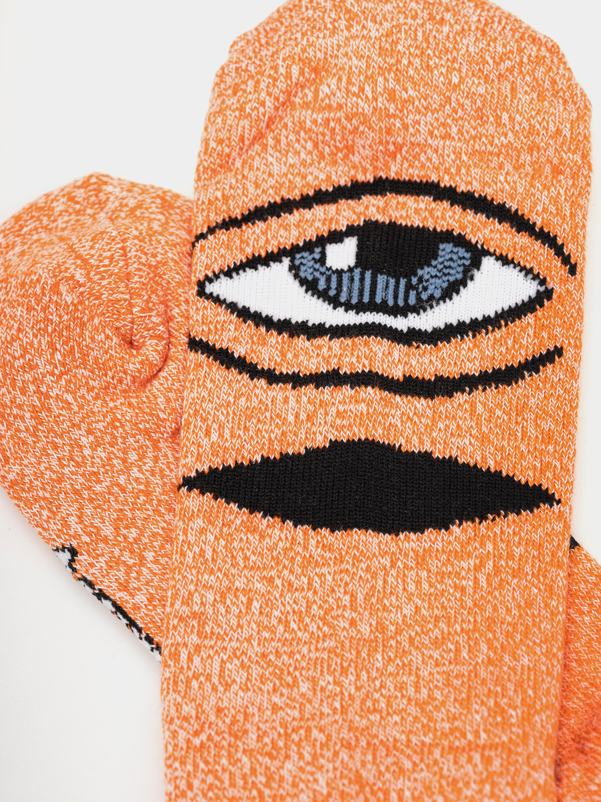 Toy Machine Heather Sect Eye Socks (orange)