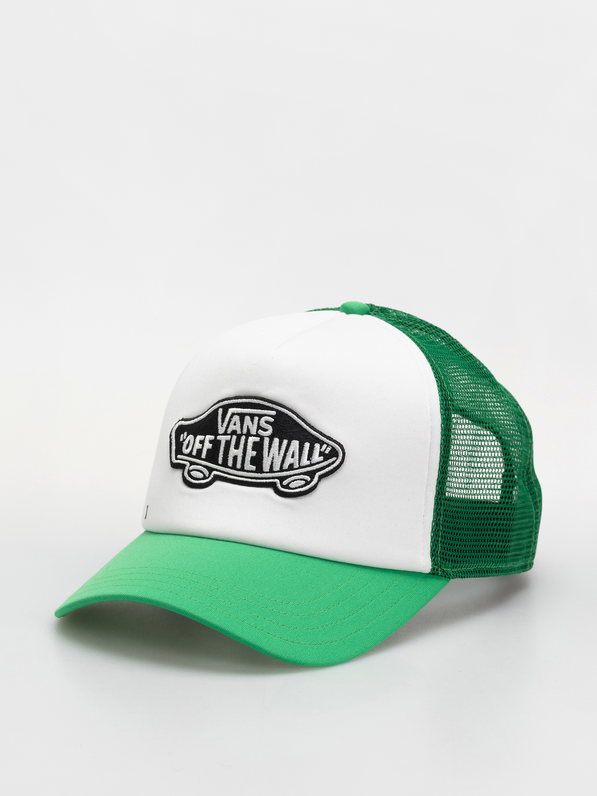 Vans Classic Patch Curved Bill Trucker Cap (vivid verdant)