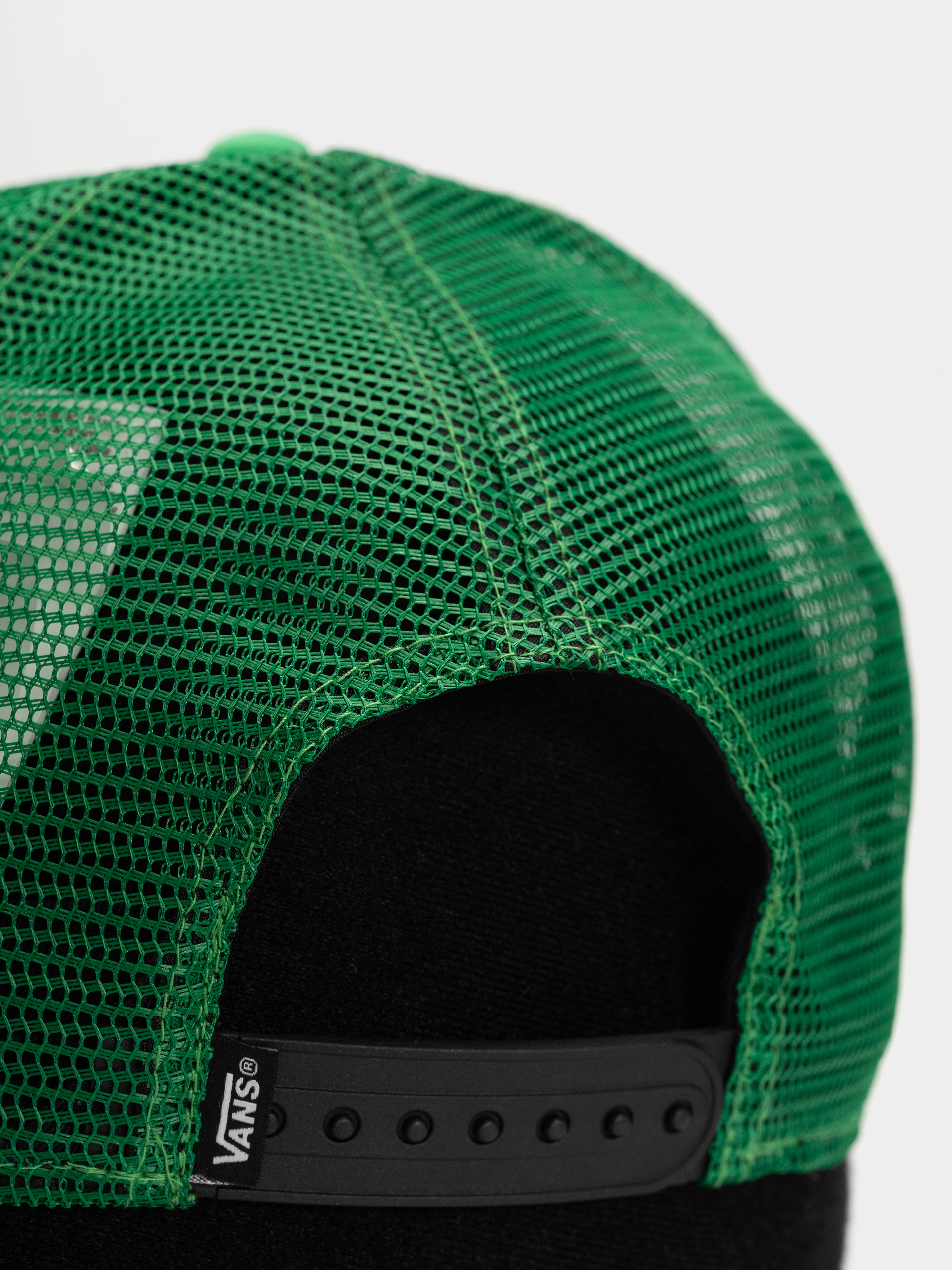 Vans Classic Patch Curved Bill Trucker Cap (vivid verdant)