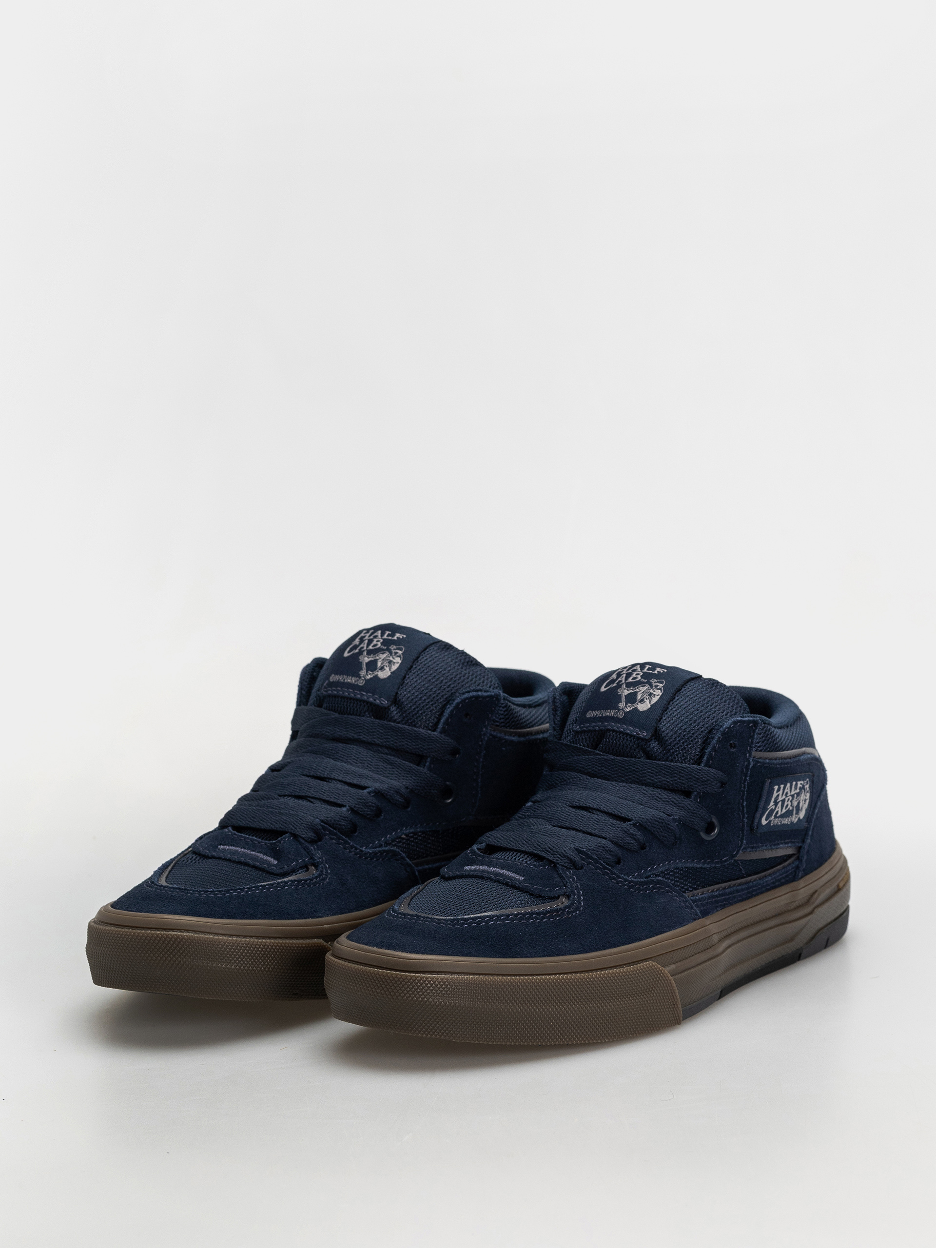 Vans Skate Half Cab Wafflecup Shoes (navy/dark gum)