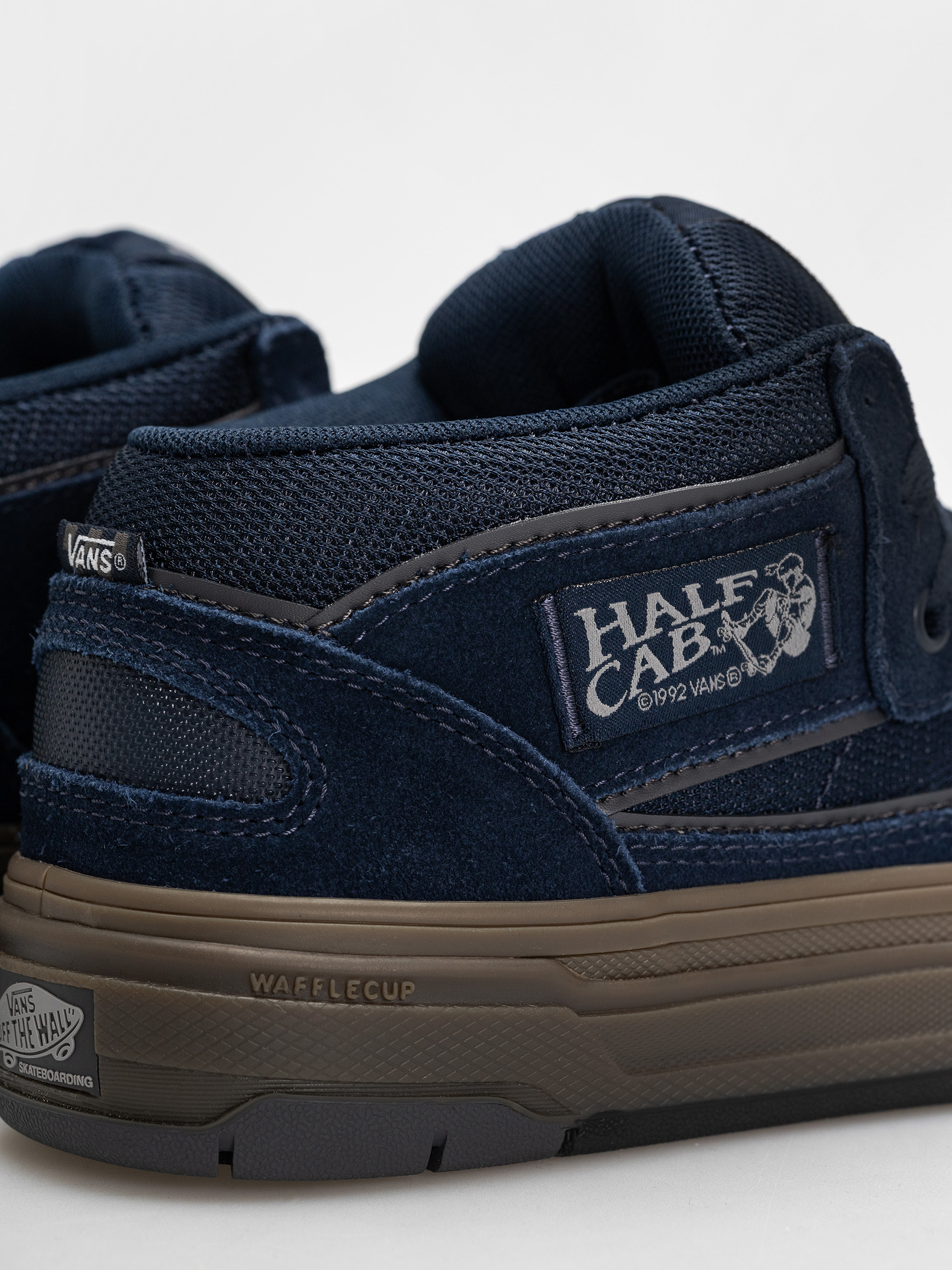 Vans Skate Half Cab Wafflecup Schuhe (navy/dark gum)
