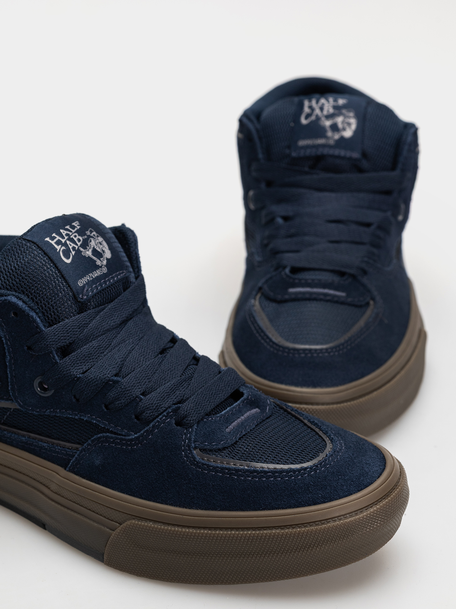 Vans Skate Half Cab Wafflecup Schuhe (navy/dark gum)