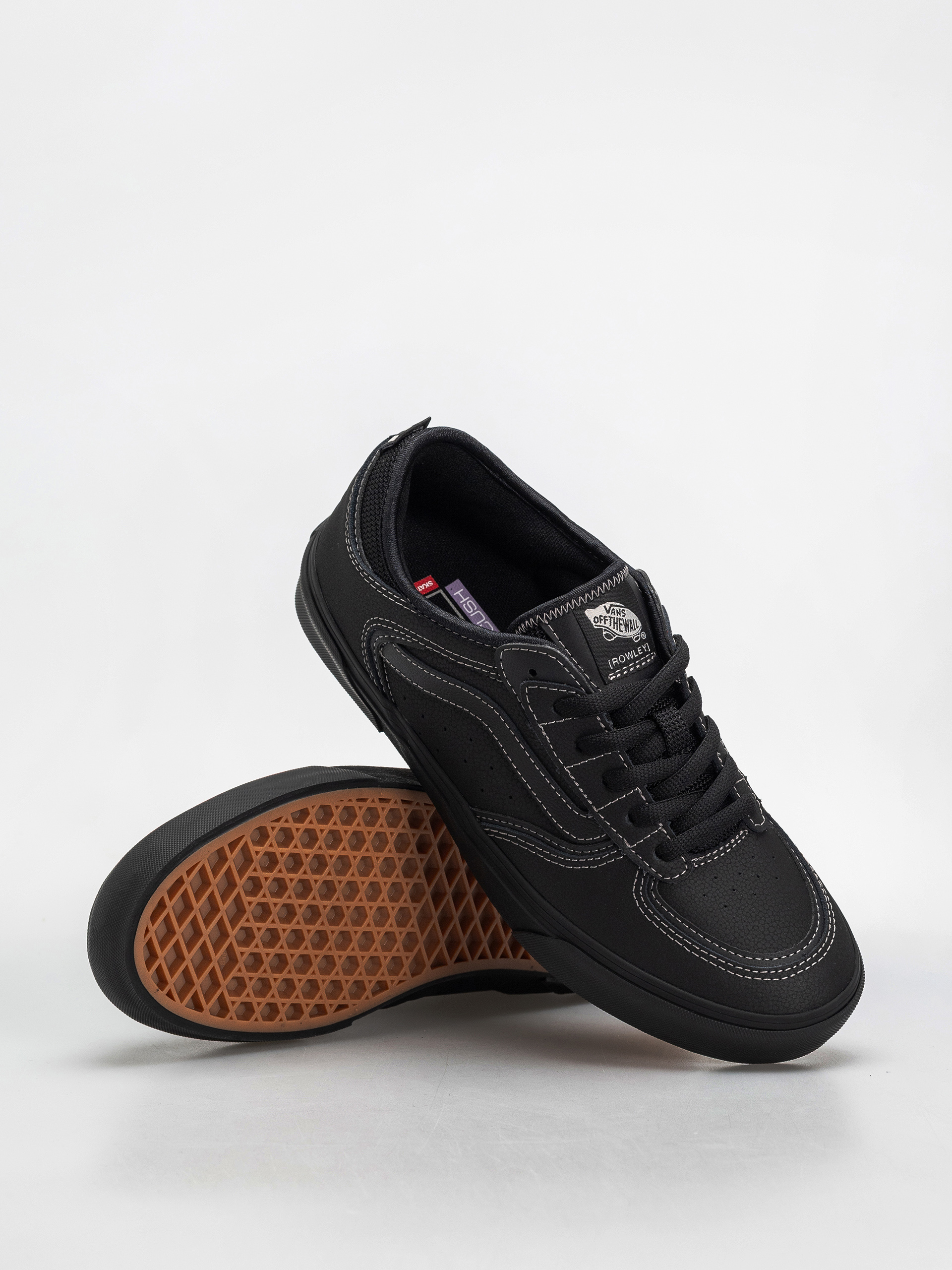 海ぼうず US26.5cm VANS skate rowleyブラック Vans Skate Rowley Shoes - black (black/black)